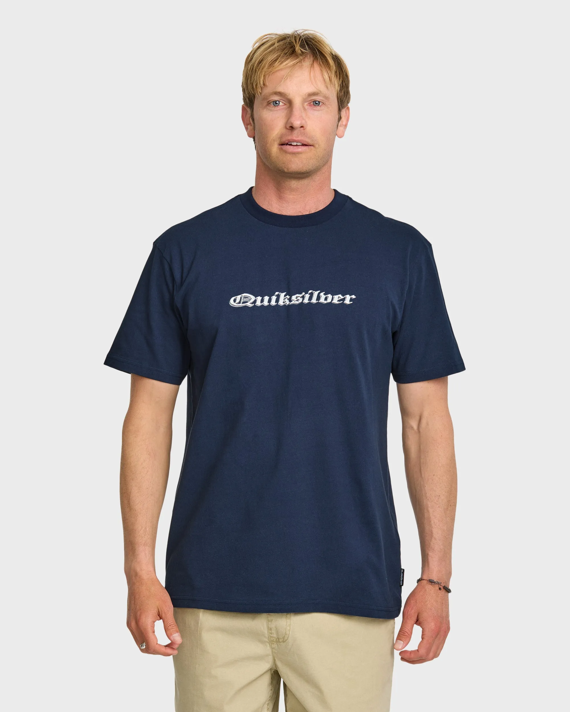 Chrome English Mercury T-Shirt - Black Iris sold by Quiksilver