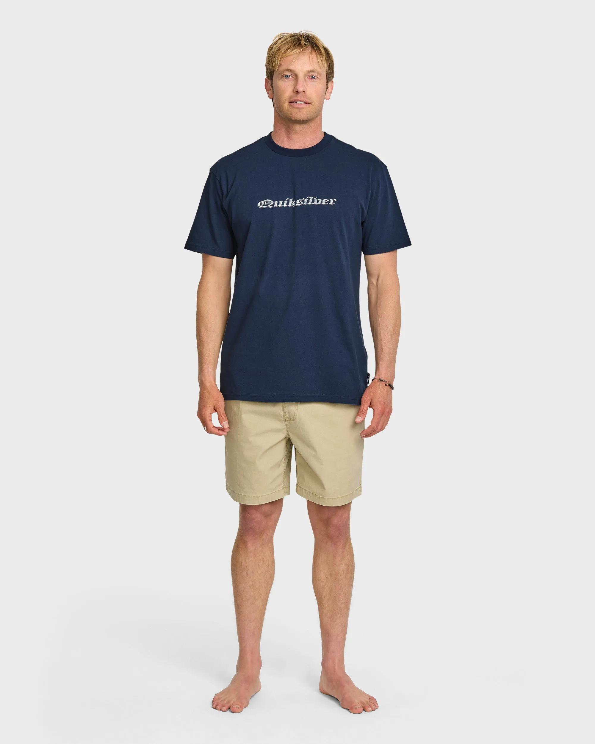Chrome English Mercury T-Shirt - Black Iris sold by Quiksilver product image thumbnail 3