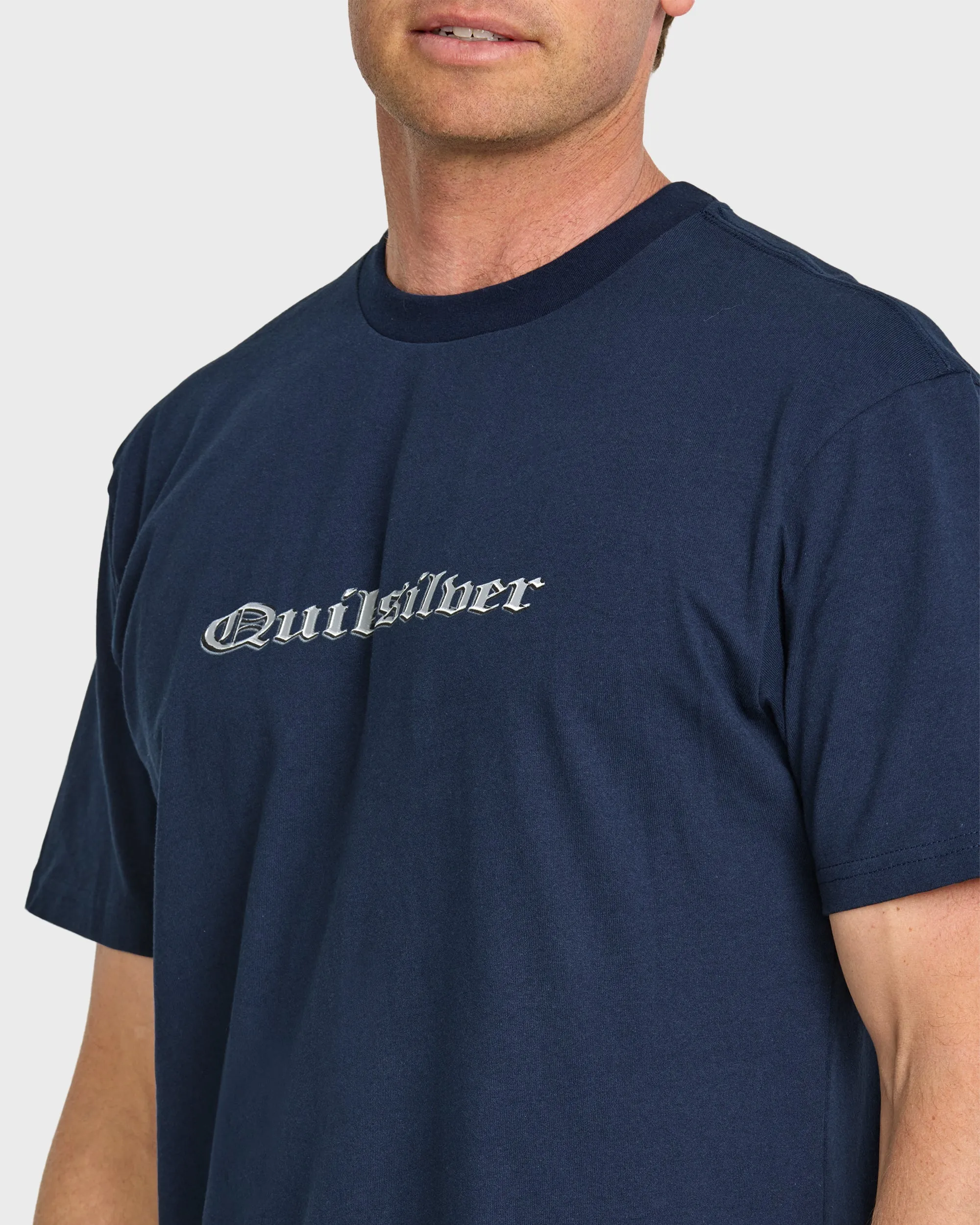 Chrome English Mercury T-Shirt - Black Iris sold by Quiksilver product image thumbnail 5