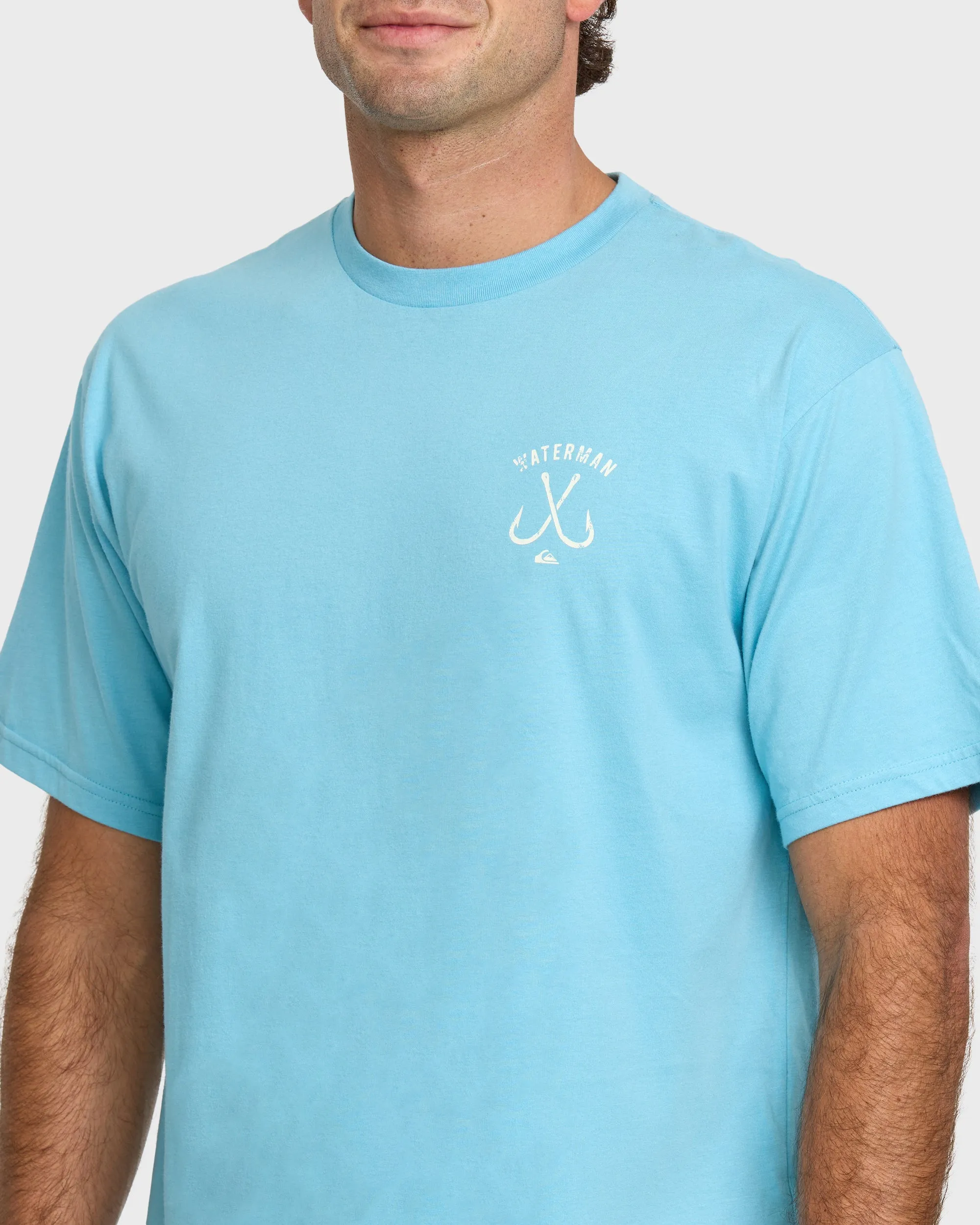 Waterman Bait Shop T-Shirt - Cali Blue sold by Quiksilver product image thumbnail 5