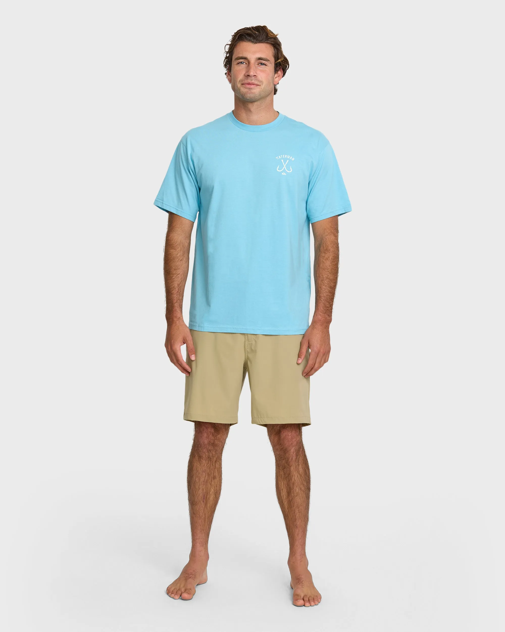 Waterman Bait Shop T-Shirt - Cali Blue sold by Quiksilver product image thumbnail 3