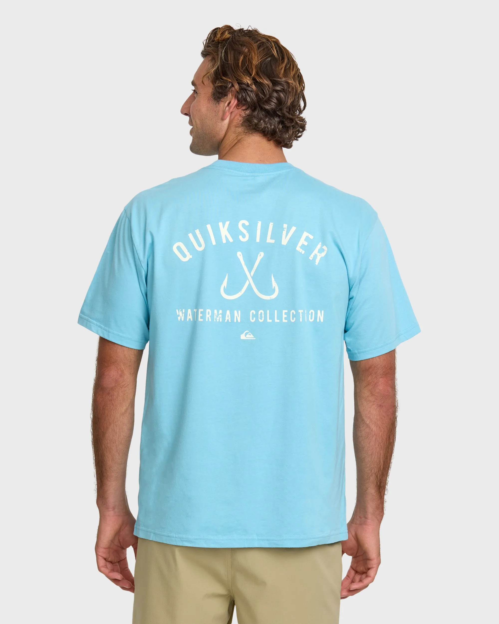 Waterman Bait Shop T-Shirt - Cali Blue sold by Quiksilver product image thumbnail 2