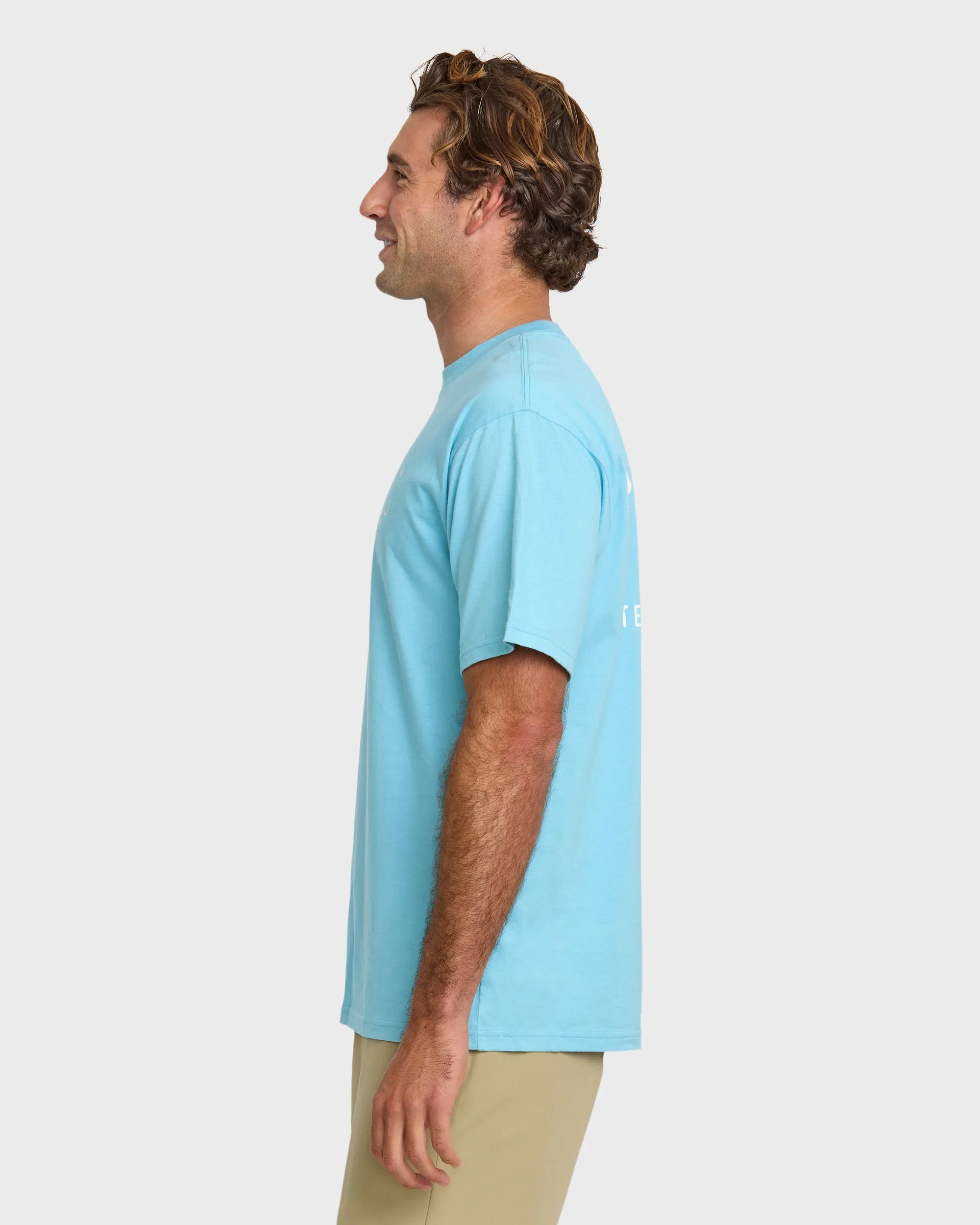 Waterman Bait Shop T-Shirt - Cali Blue sold by Quiksilver product image thumbnail 4