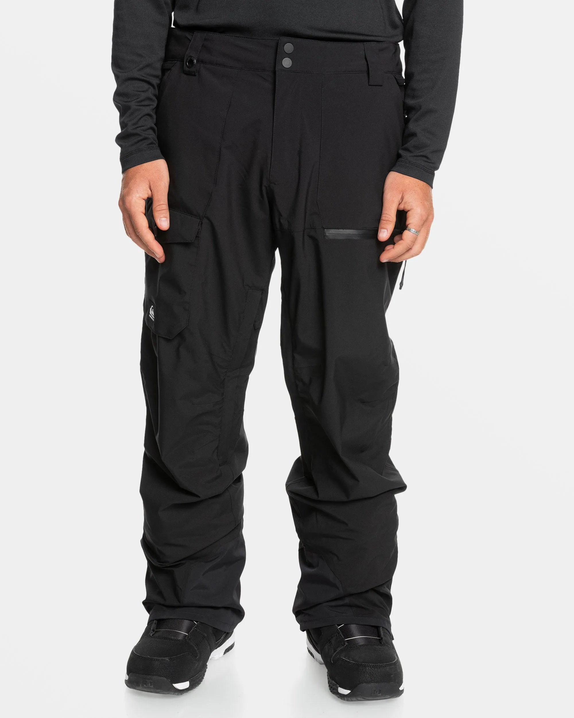 Utility Snow Pants - True Black sold by Quiksilver