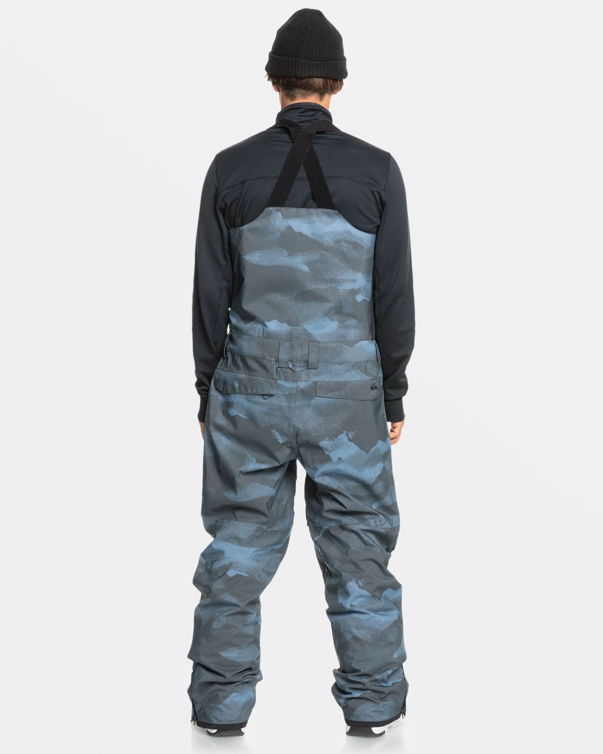 Utility Bib Snow Pants - Mountain Spray Flint Stone sold by Quiksilver product image thumbnail 2