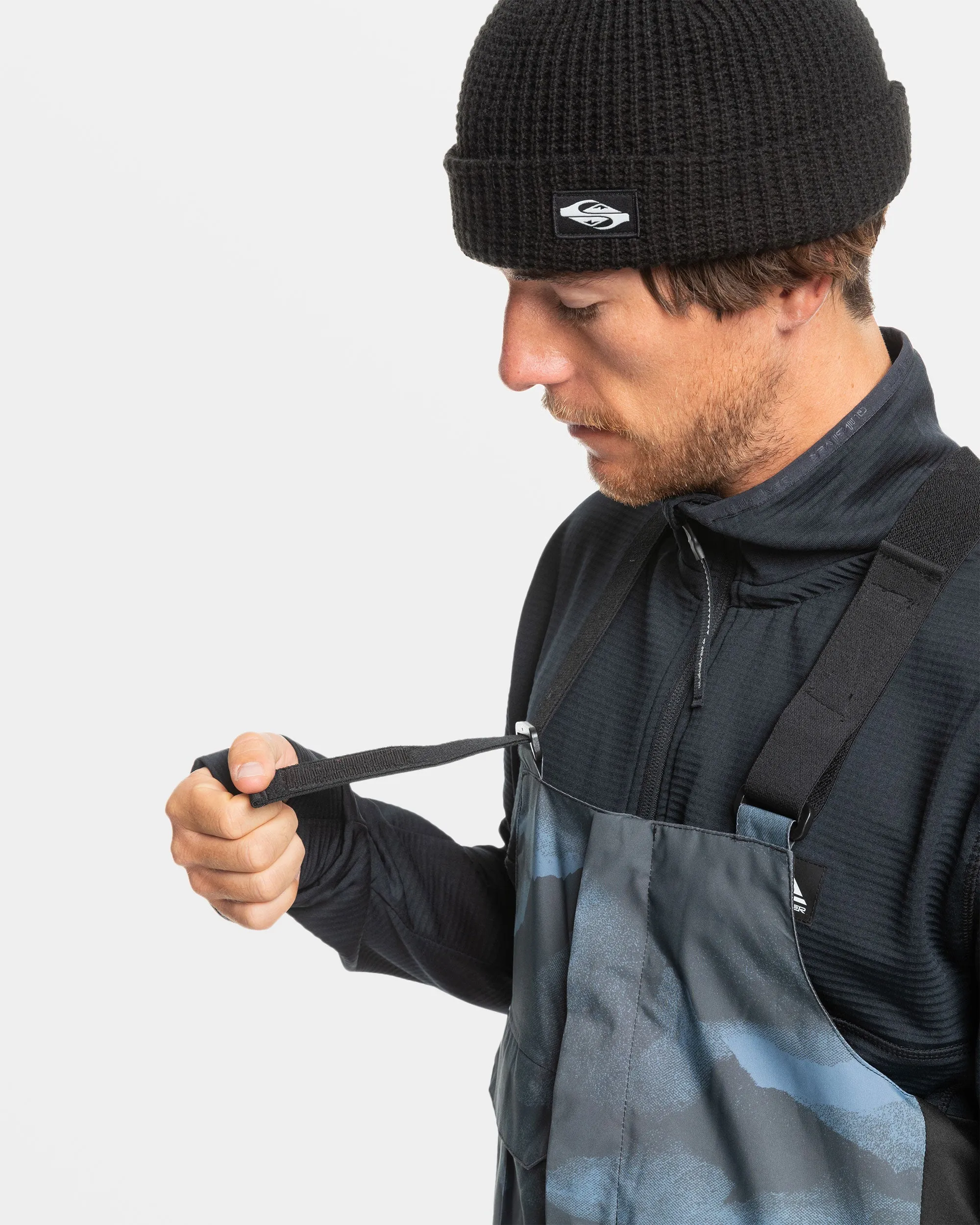 Utility Bib Snow Pants - Mountain Spray Flint Stone sold by Quiksilver product image thumbnail 5