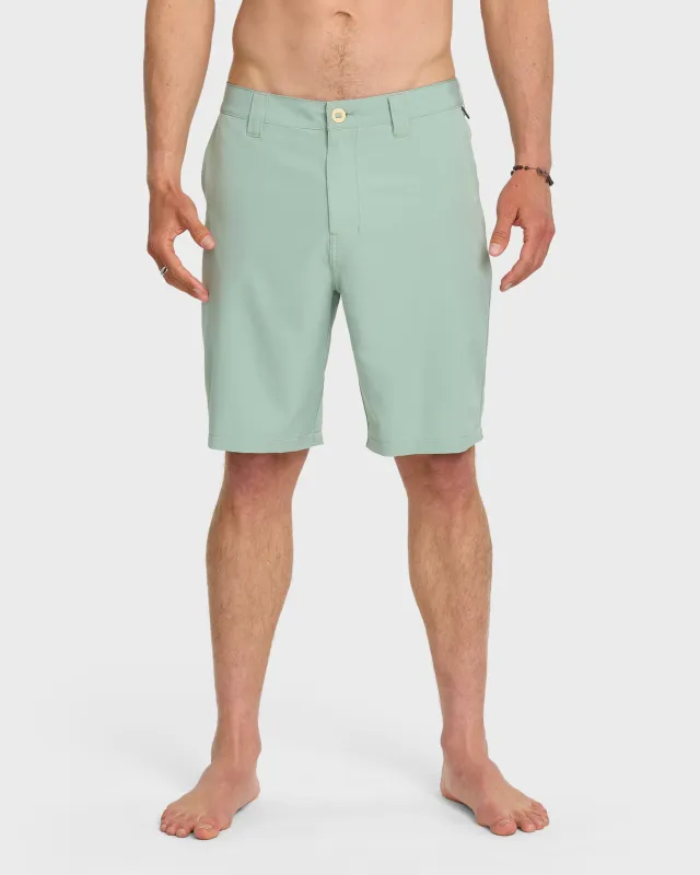 Union Amphibian 20" Hybrid Shorts - Herb sold by Quiksilver