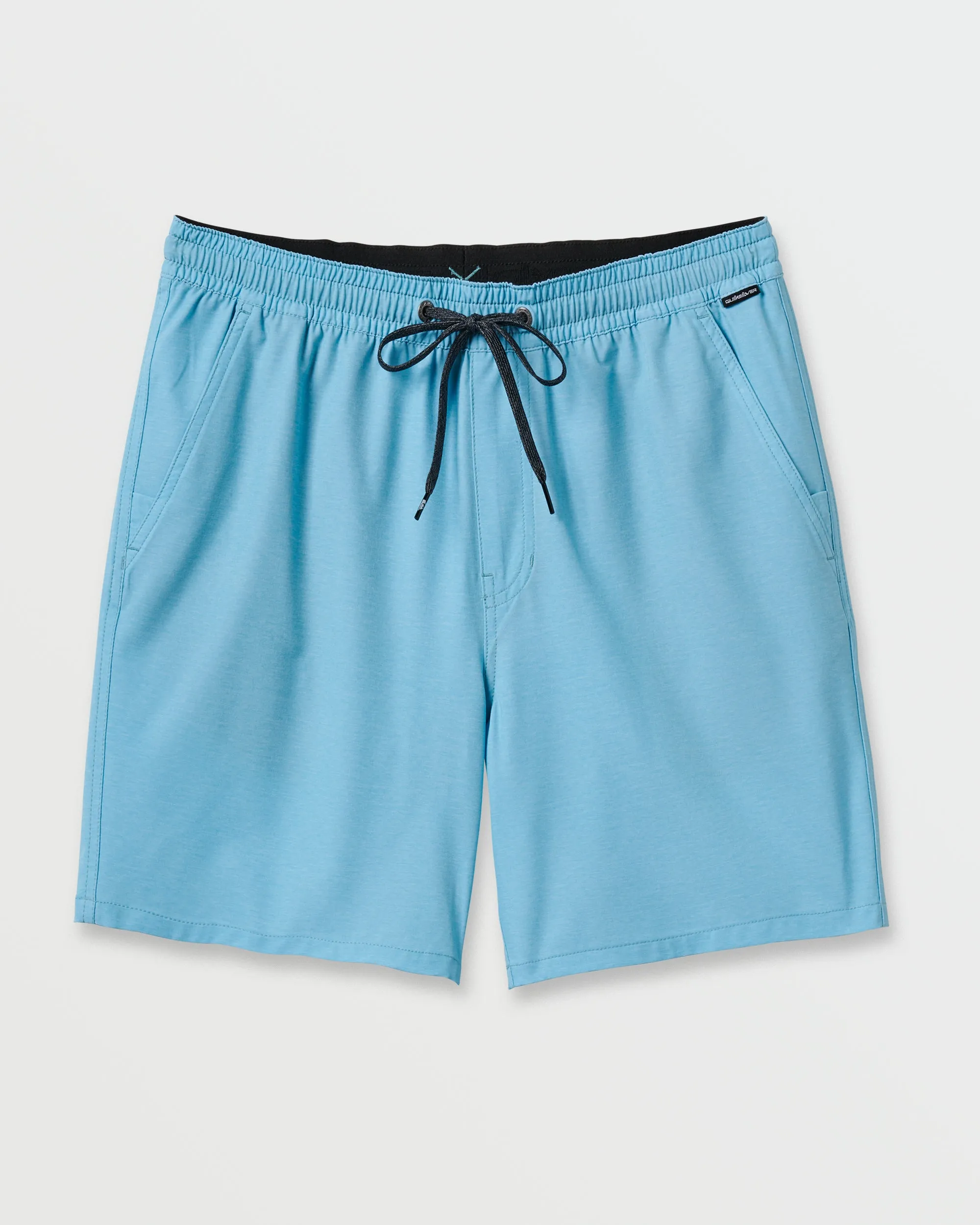 Taxer Heather Amphibian 18" Hybrid Shorts - Aqua Blue sold by Quiksilver