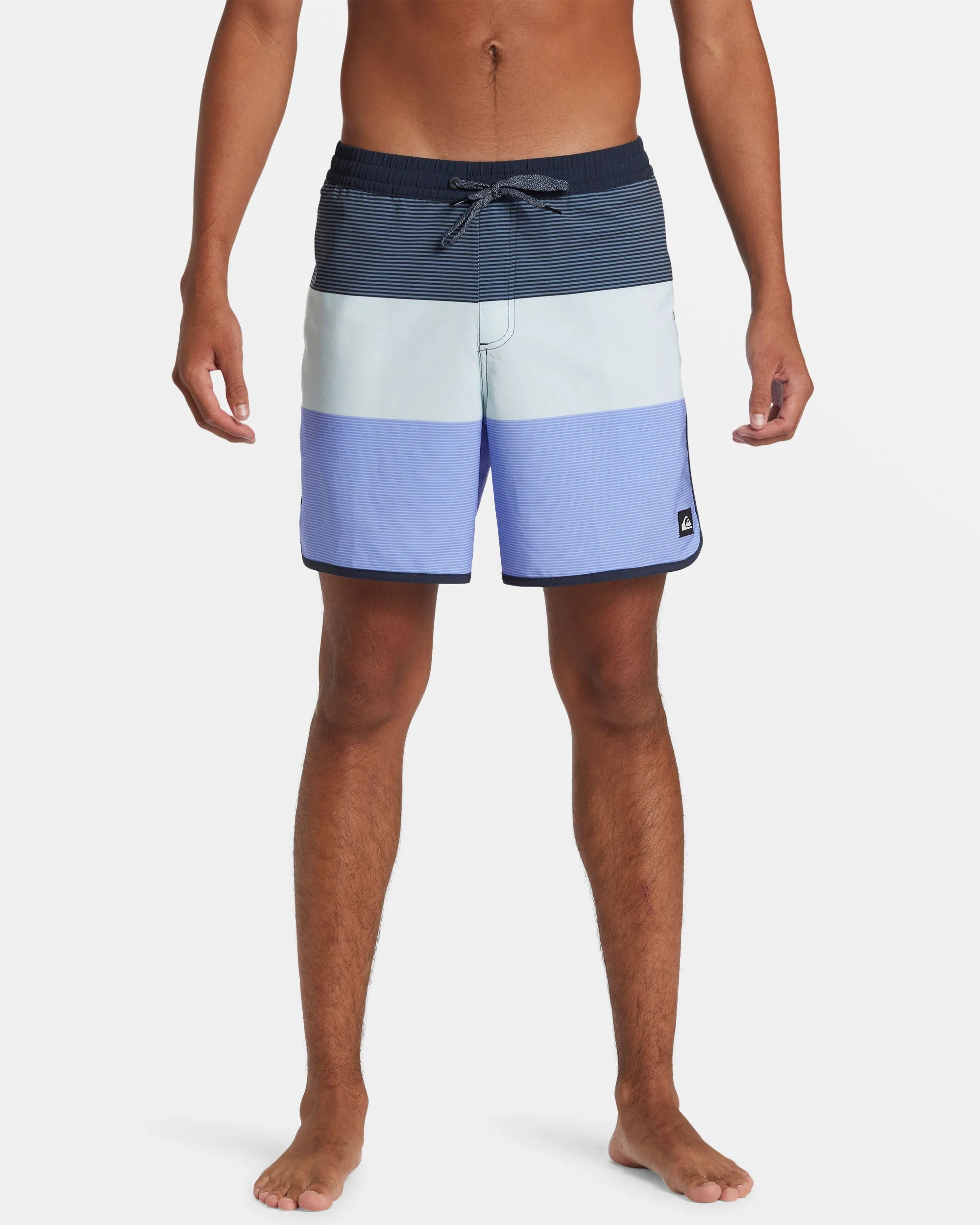 Surfsilk Tijuana 17" Swim Trunks - Blue Nights sold by Quiksilver