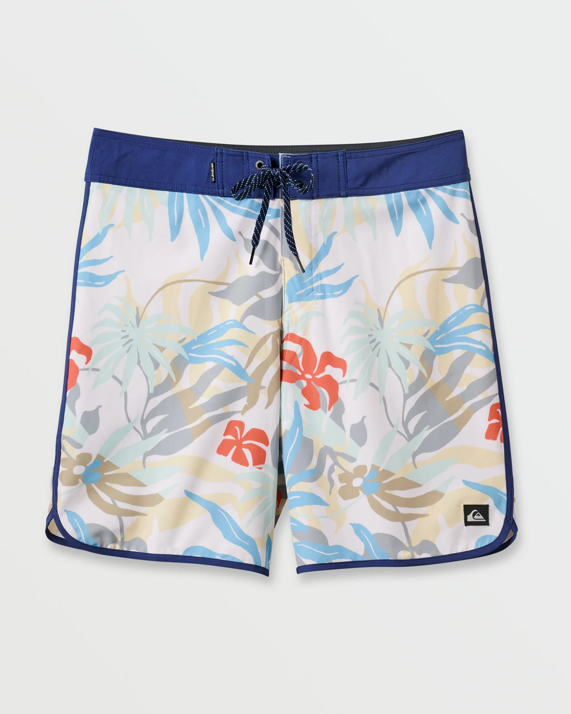 Surfsilk Scallop 19" Boardshorts - Off White sold by Quiksilver