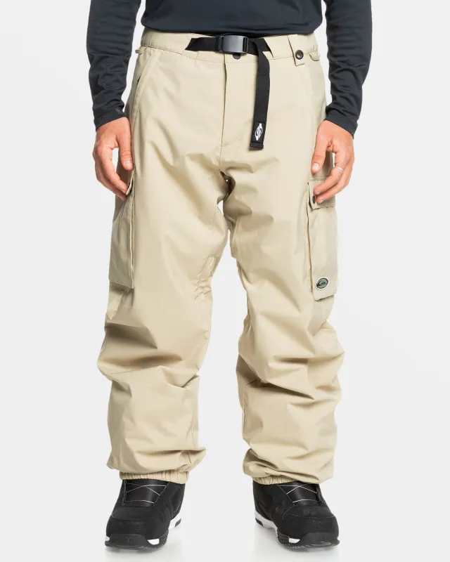Snow Down Snow Pants - Twill sold by Quiksilver