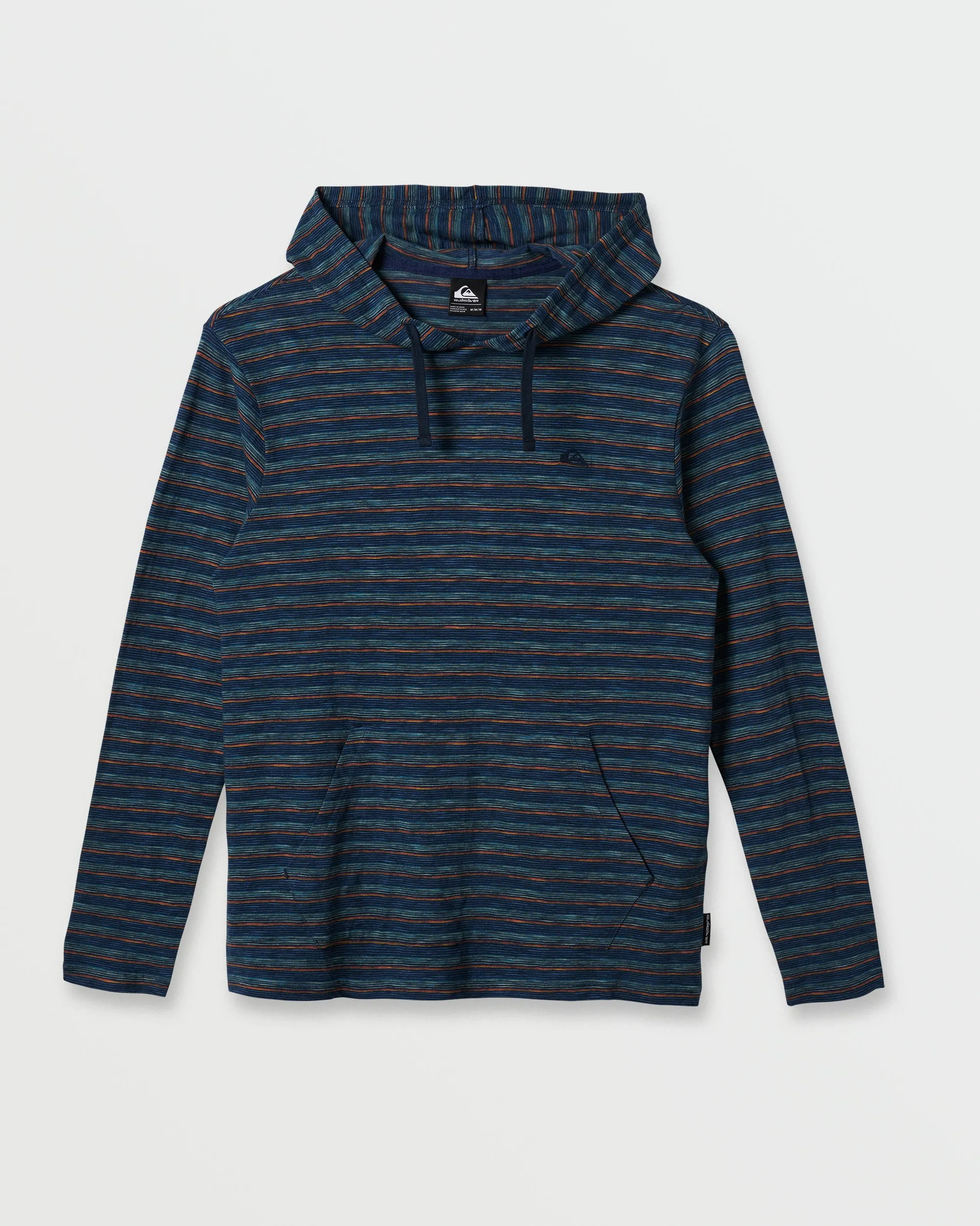 Slub Stripe Hooded Top - Navy sold by Quiksilver