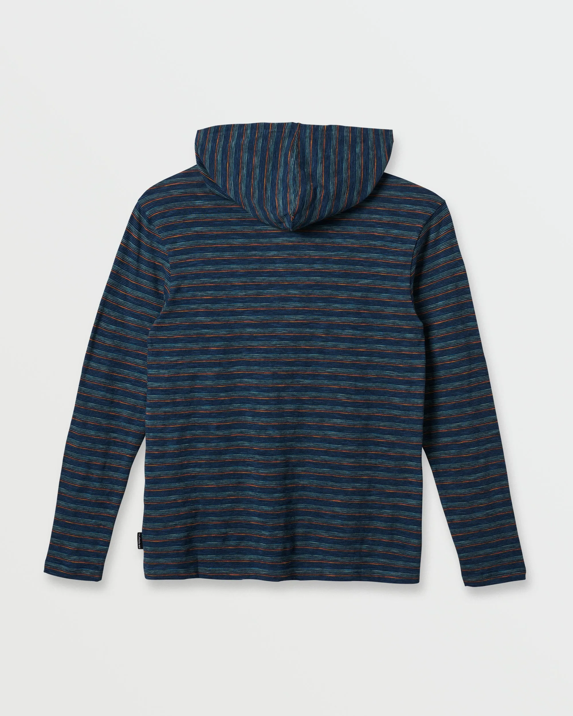 Slub Stripe Hooded Top - Navy sold by Quiksilver product image thumbnail 2