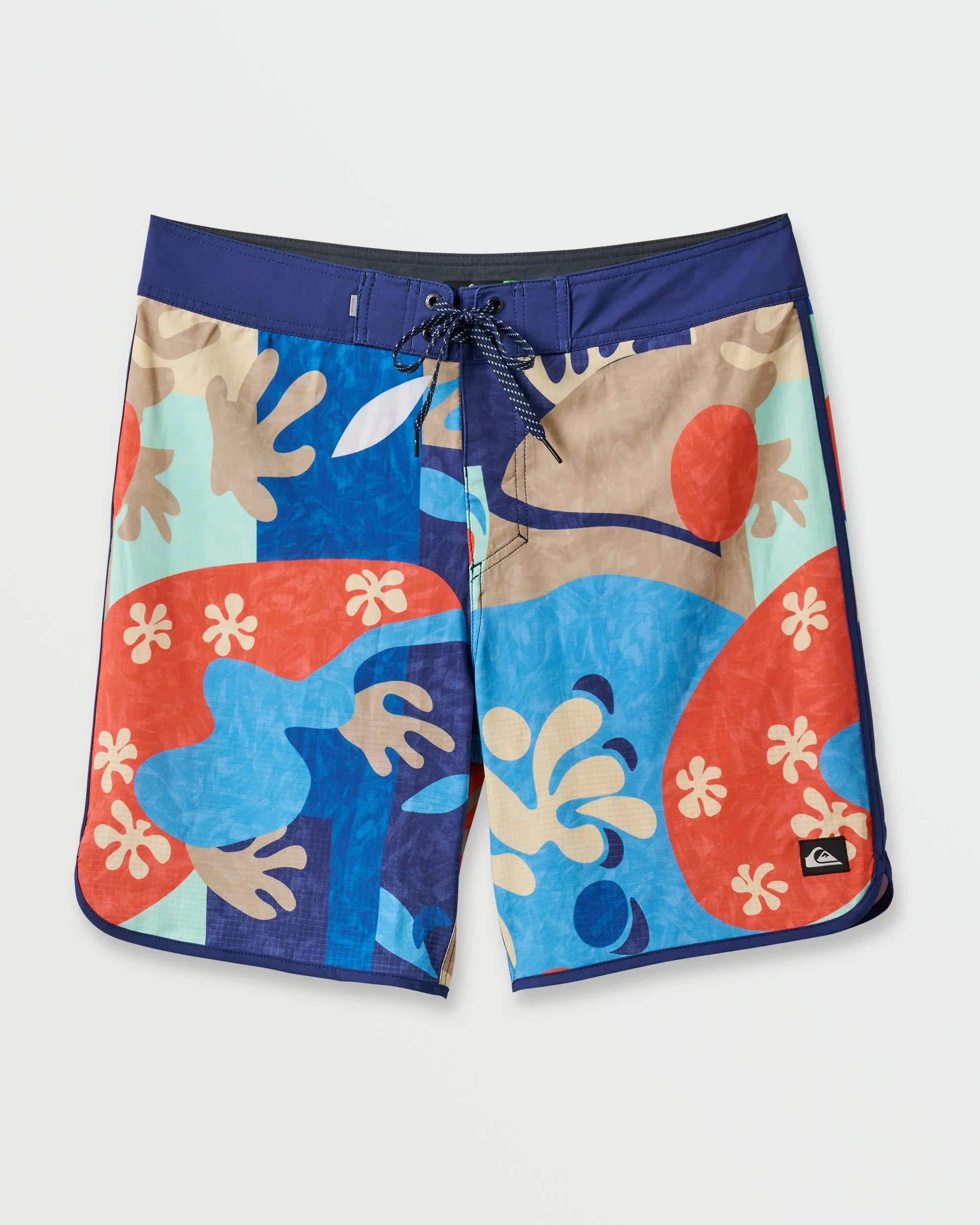 Highline Scallop 19" Boardshorts - Cream sold by Quiksilver