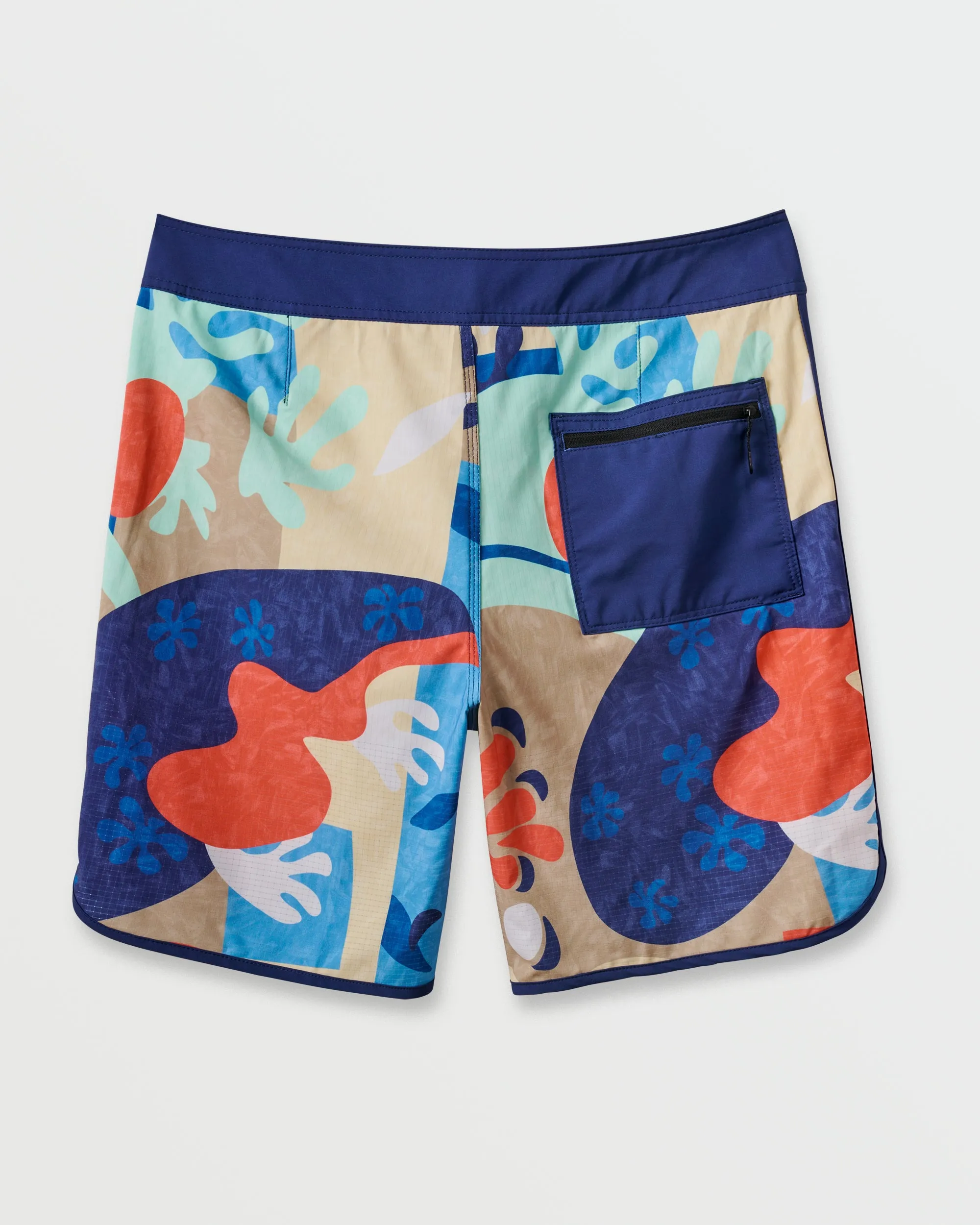 Highline Scallop 19" Boardshorts - Cream sold by Quiksilver product image thumbnail 2