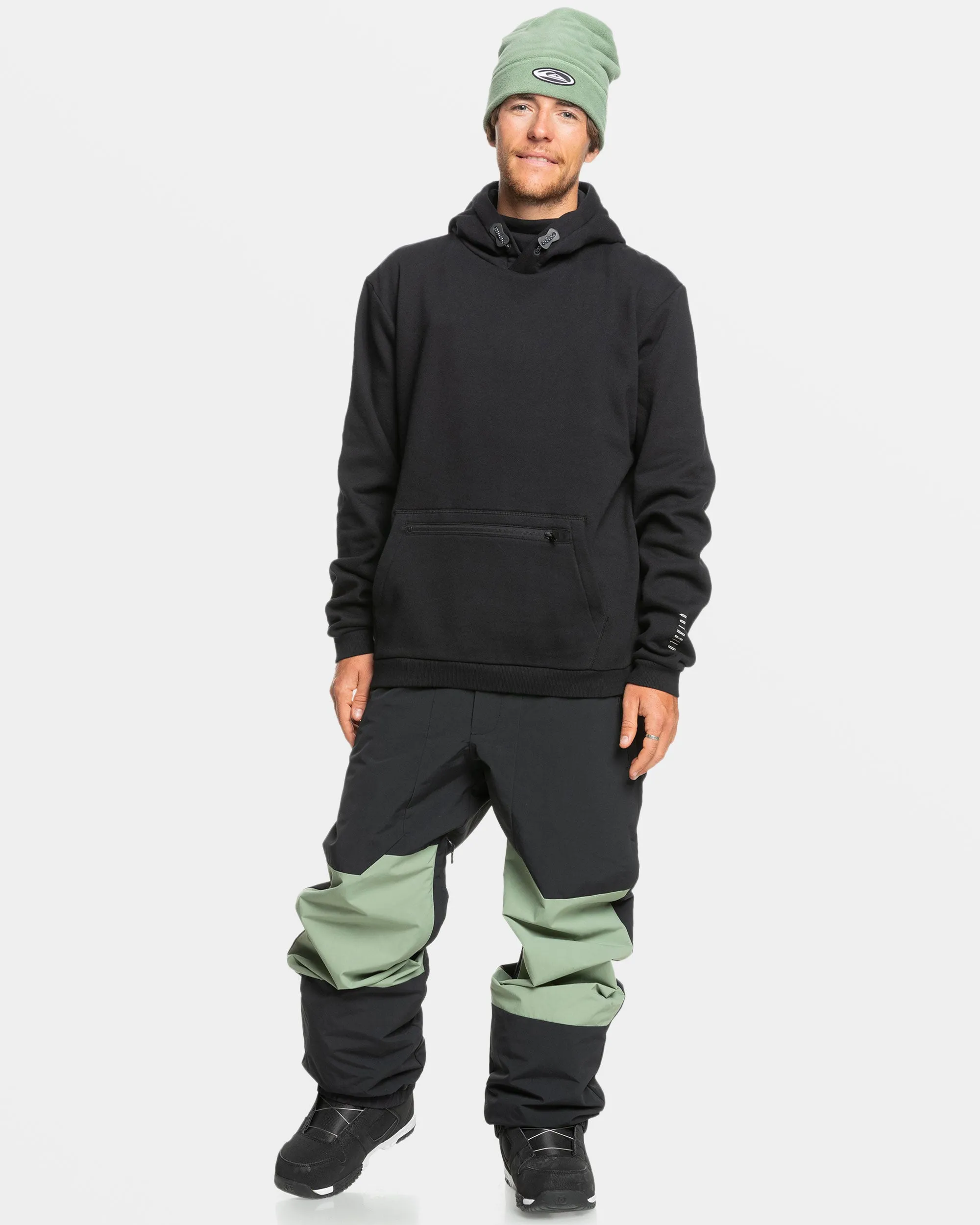 Fly High Bib Snow Pants - Black sold by Quiksilver product image thumbnail 3