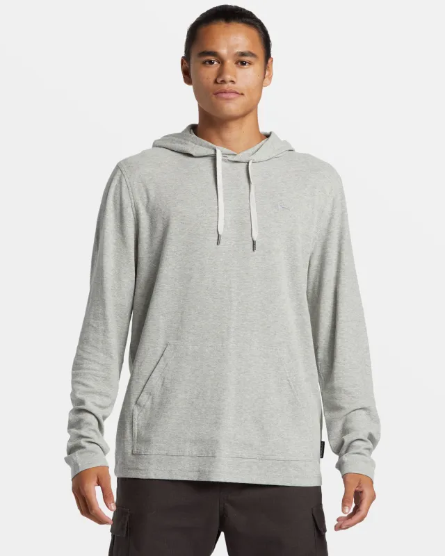 Drills Long Sleeve Thermal Hoodie - Grey Heather sold by Quiksilver