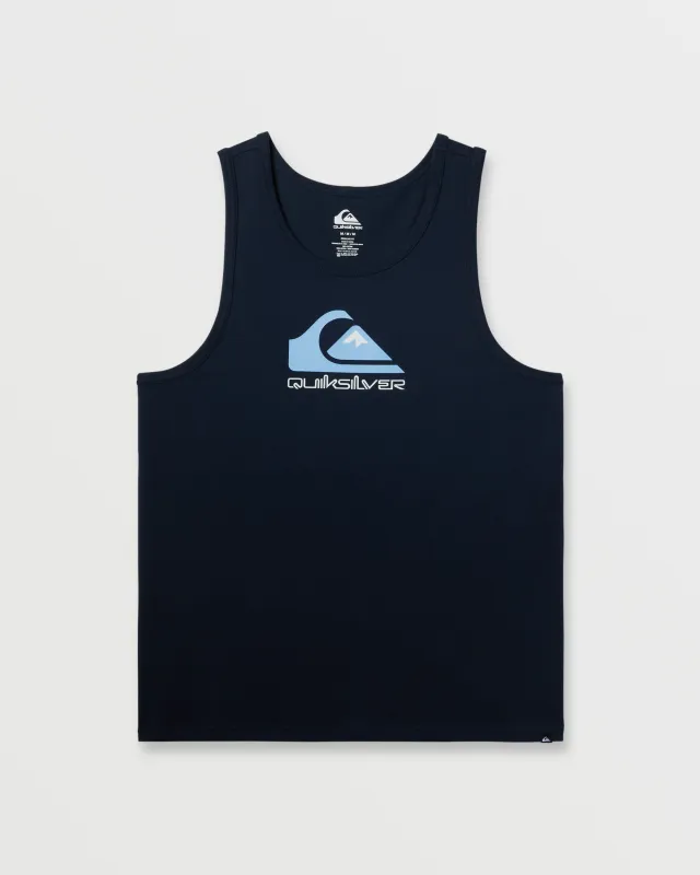Comp Logo Tank - Dark Navy sold by Quiksilver