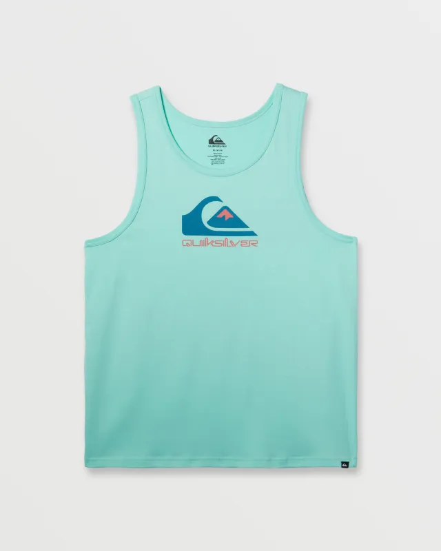 Comp Logo Tank - Beach Glass sold by Quiksilver