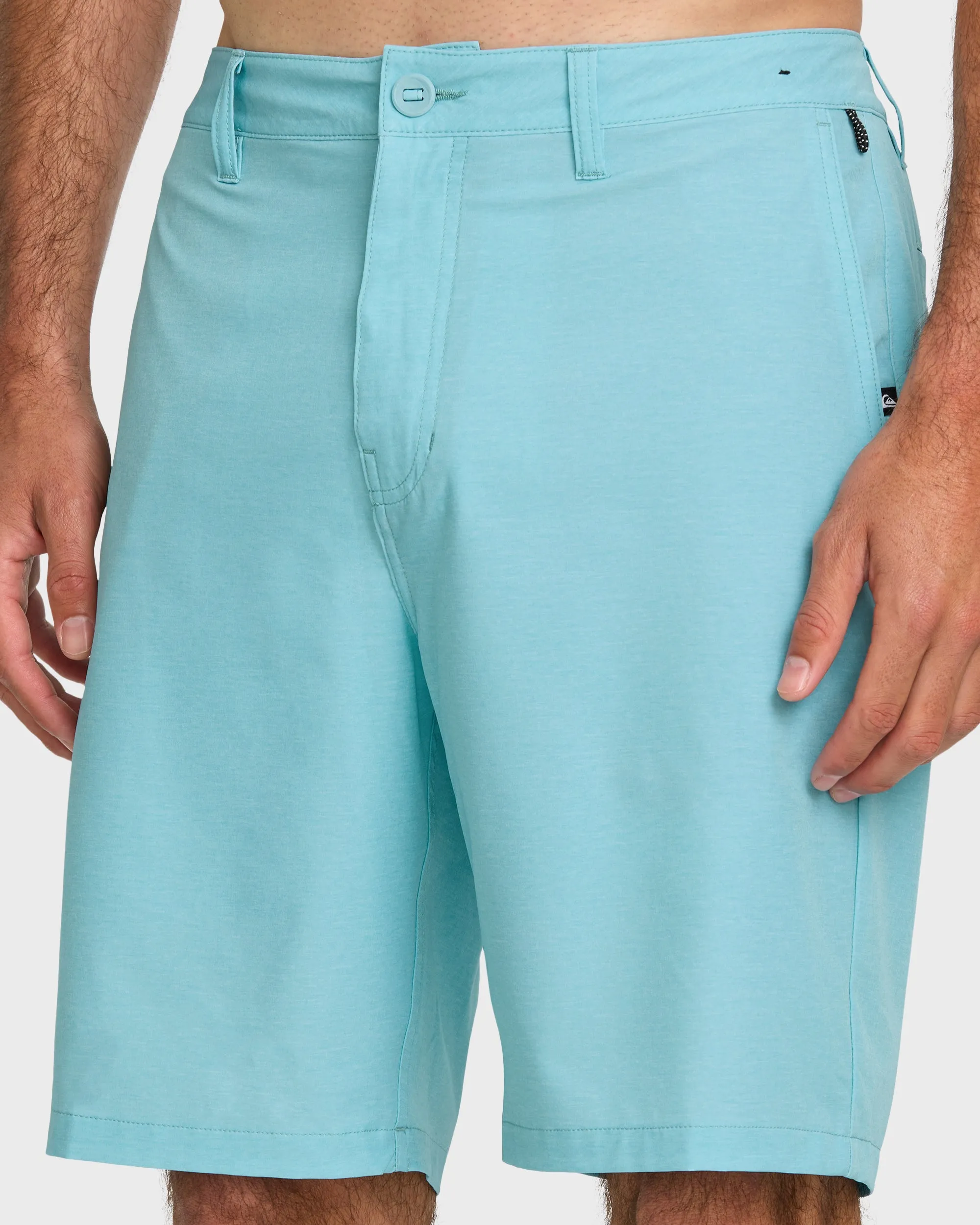 Union Heather 20" Amphibian Hybrid Shorts - Aqua Blue sold by Quiksilver product image thumbnail 5
