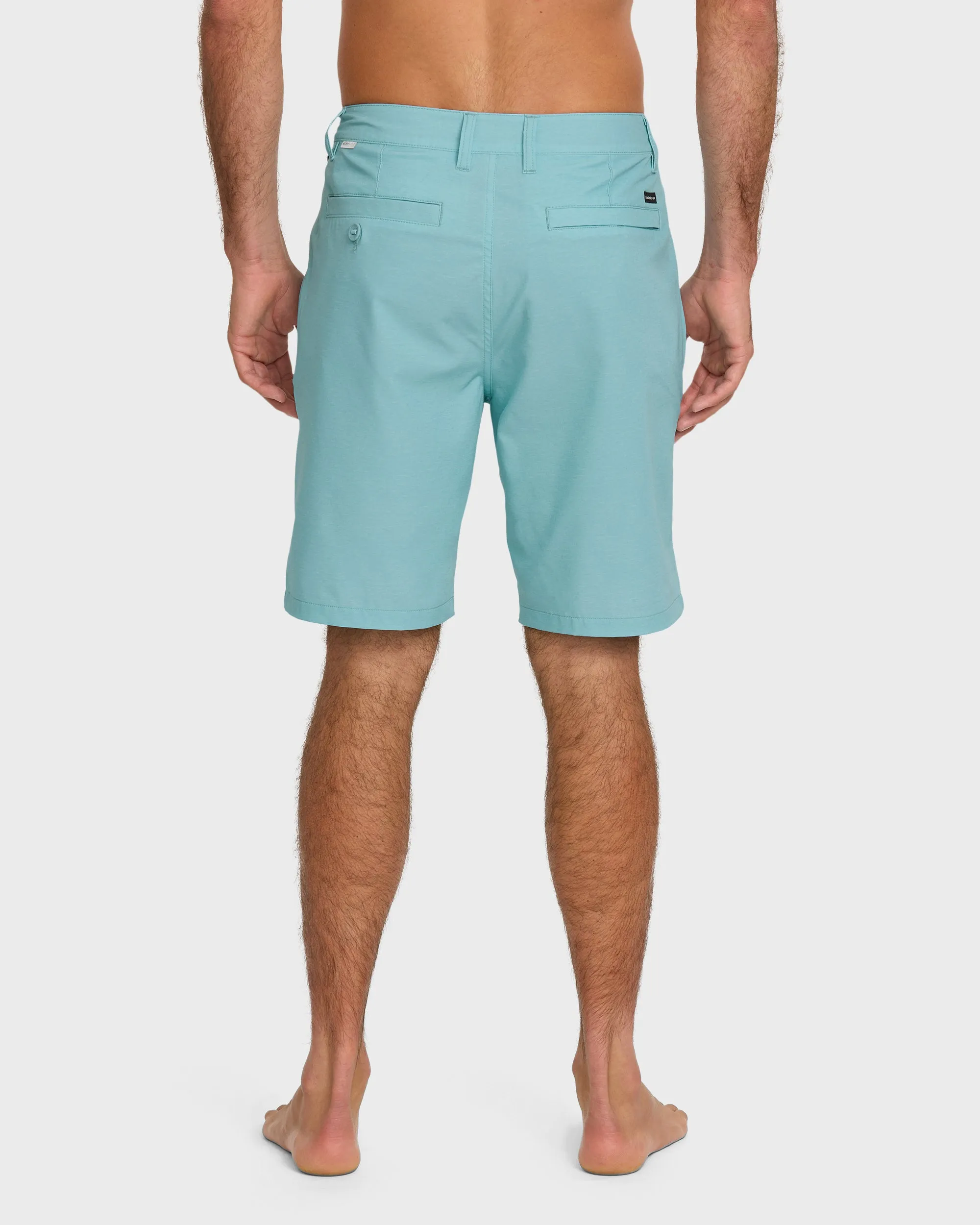 Union Heather 20" Amphibian Hybrid Shorts - Aqua Blue sold by Quiksilver product image thumbnail 2