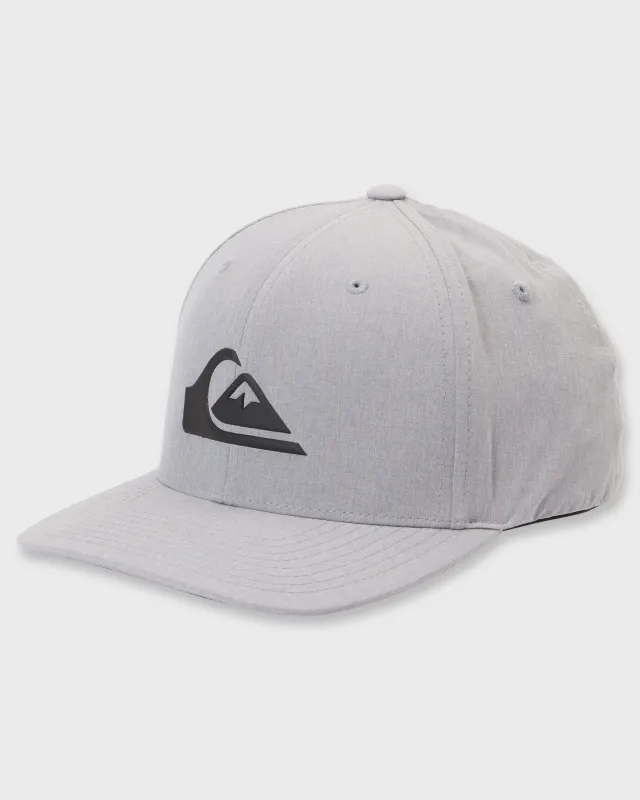 Amped Up Flexifit Hat - Sleet Gray Heather made by Quiksilver