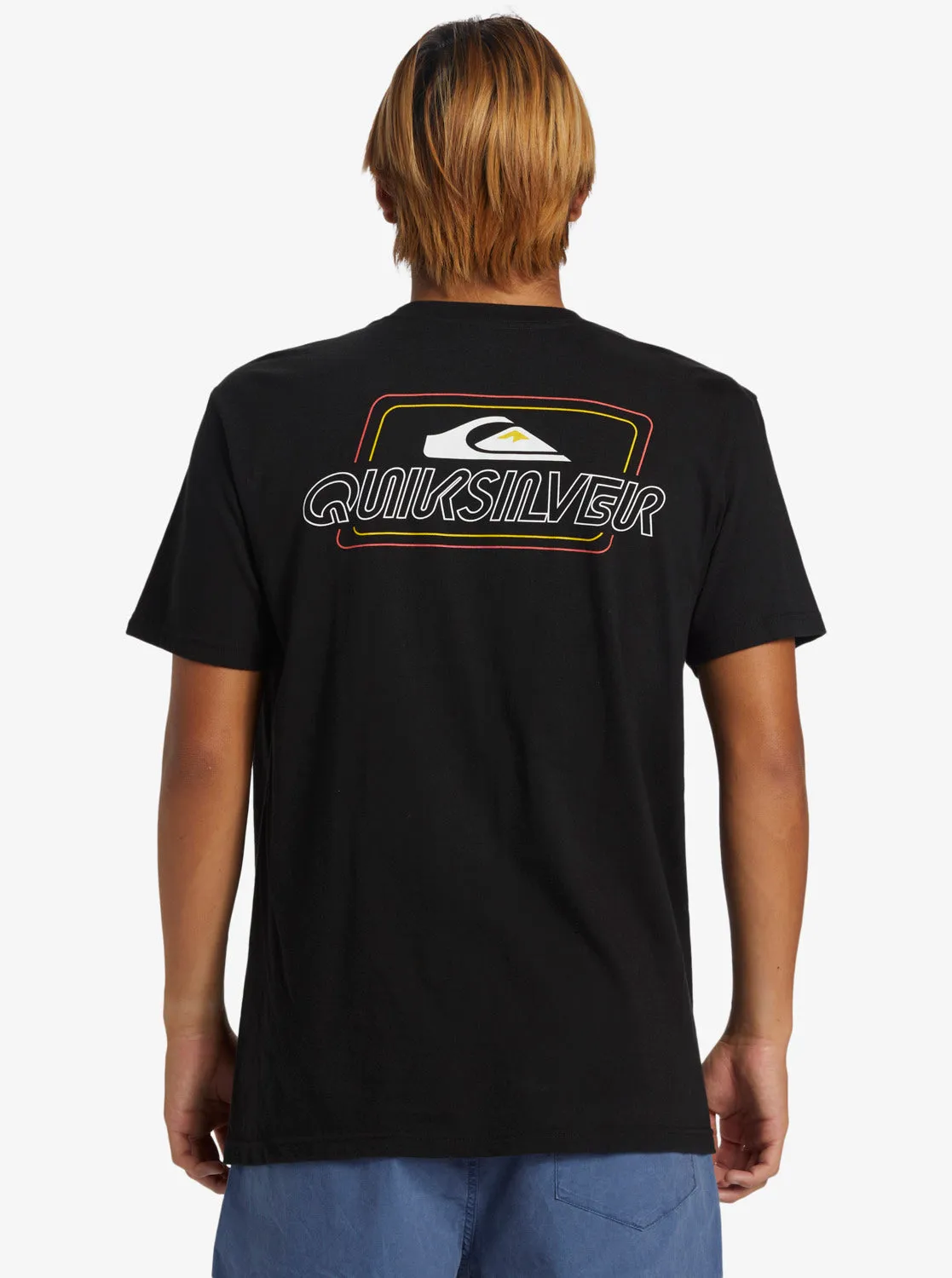 Line By Line T-Shirt - Black sold by Quiksilver product image thumbnail 5