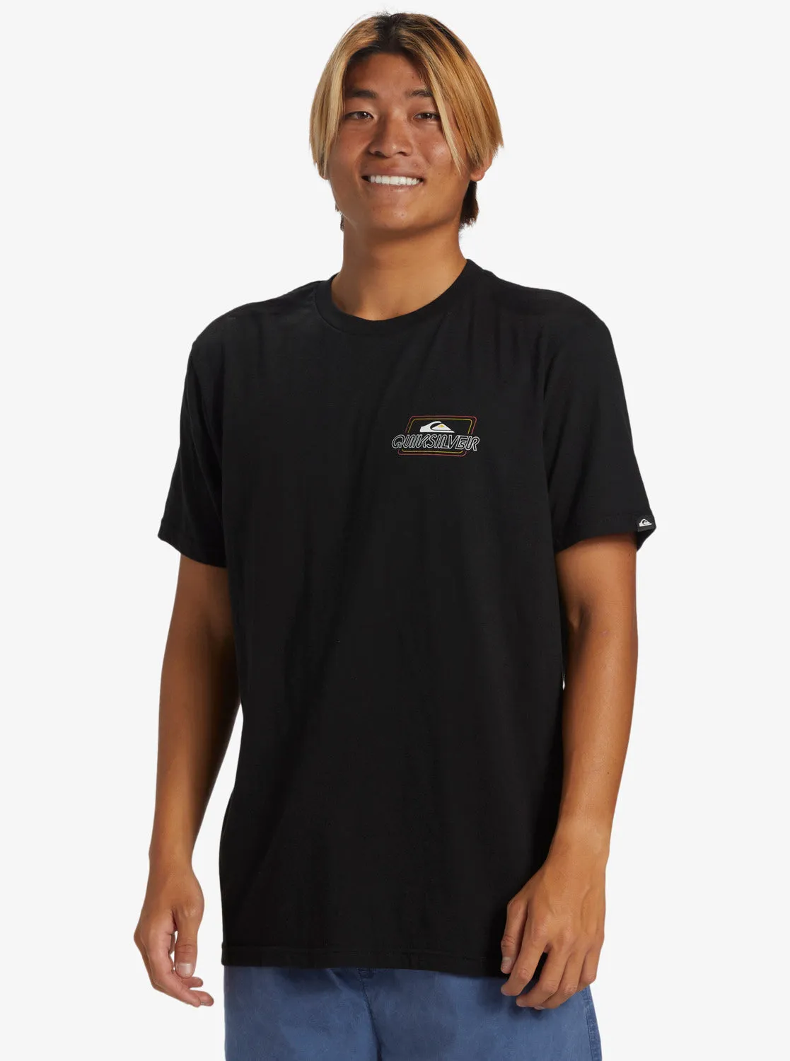 Line By Line T-Shirt - Black sold by Quiksilver product image thumbnail 2