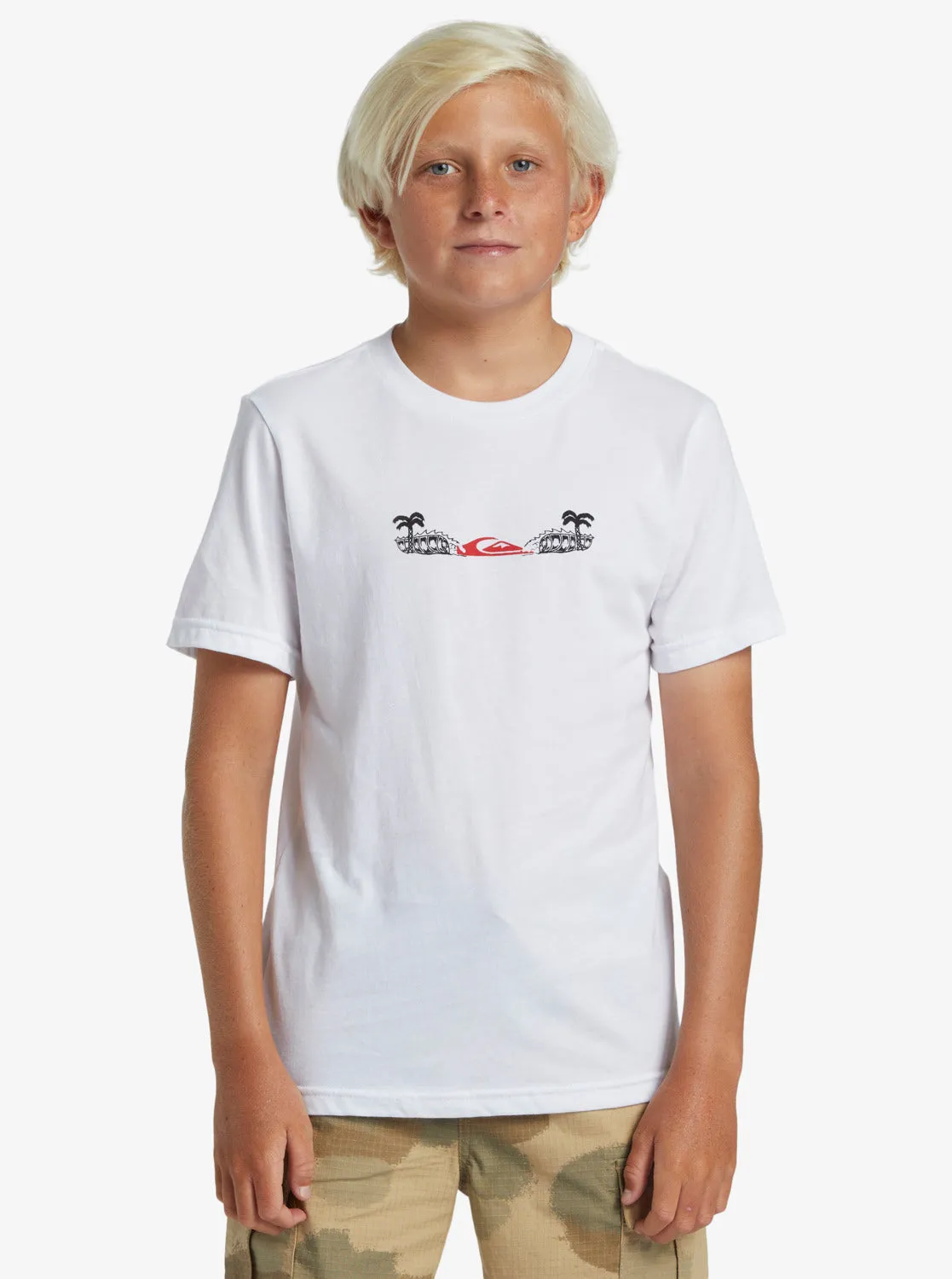 Boys 8-16 Surf Core T-Shirt - White sold by Quiksilver