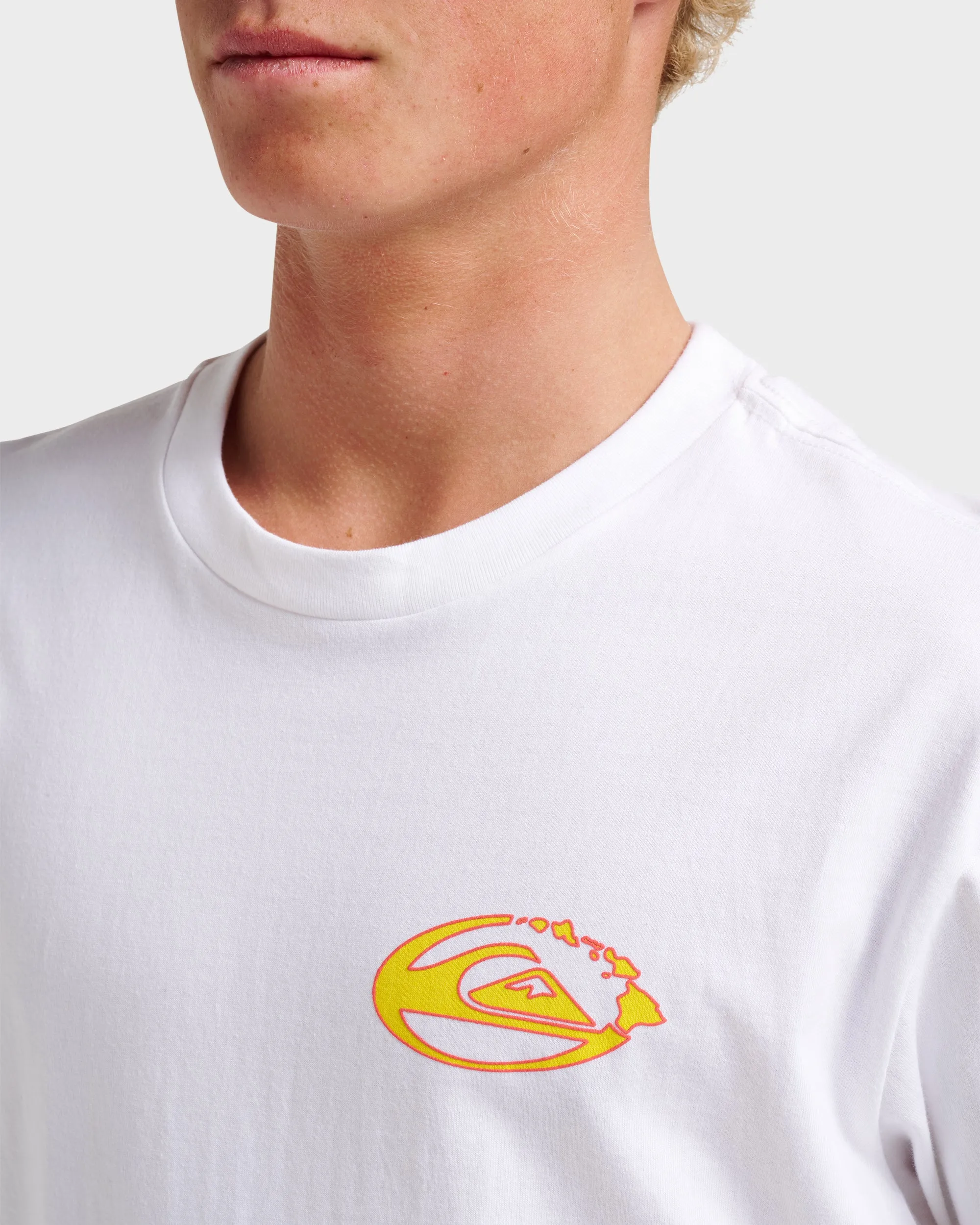 Hi Kingdom Of Hawaii Classic T-shirt - White sold by Quiksilver product image thumbnail 4