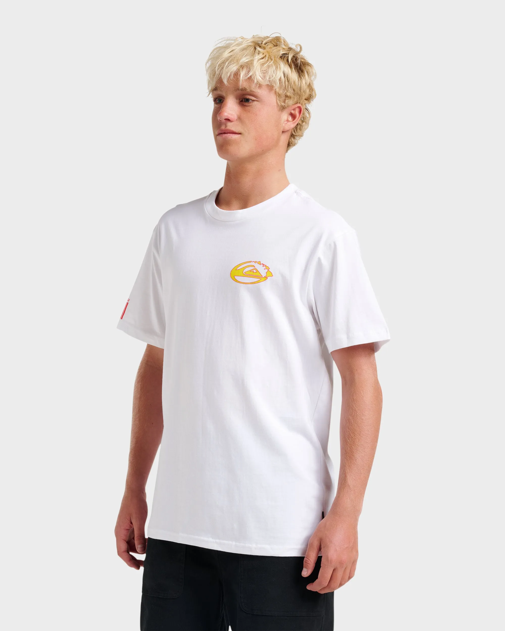 Hi Kingdom Of Hawaii Classic T-shirt - White sold by Quiksilver product image thumbnail 3