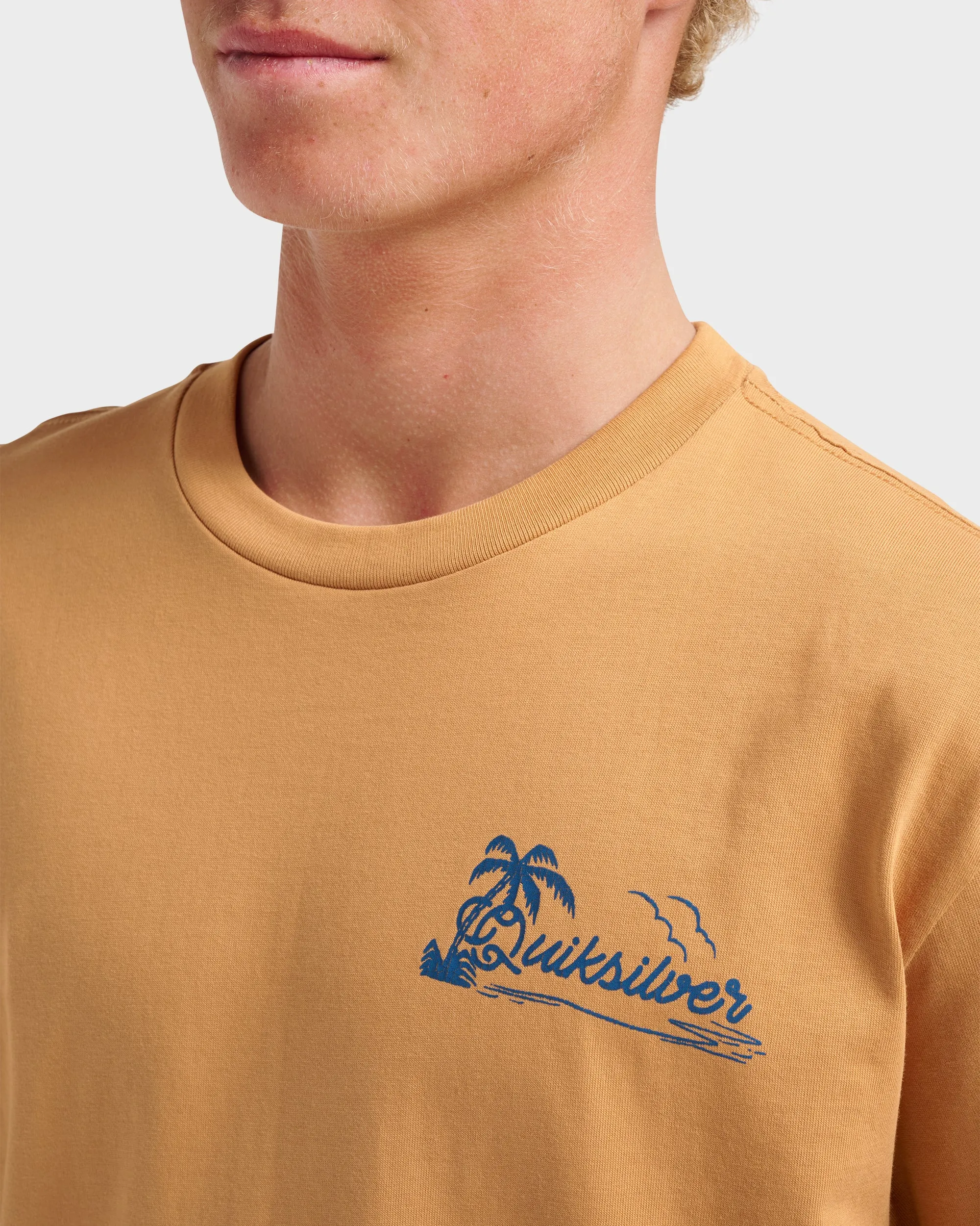 Island Vibin Classic T-shirt - Almond sold by Quiksilver product image thumbnail 4