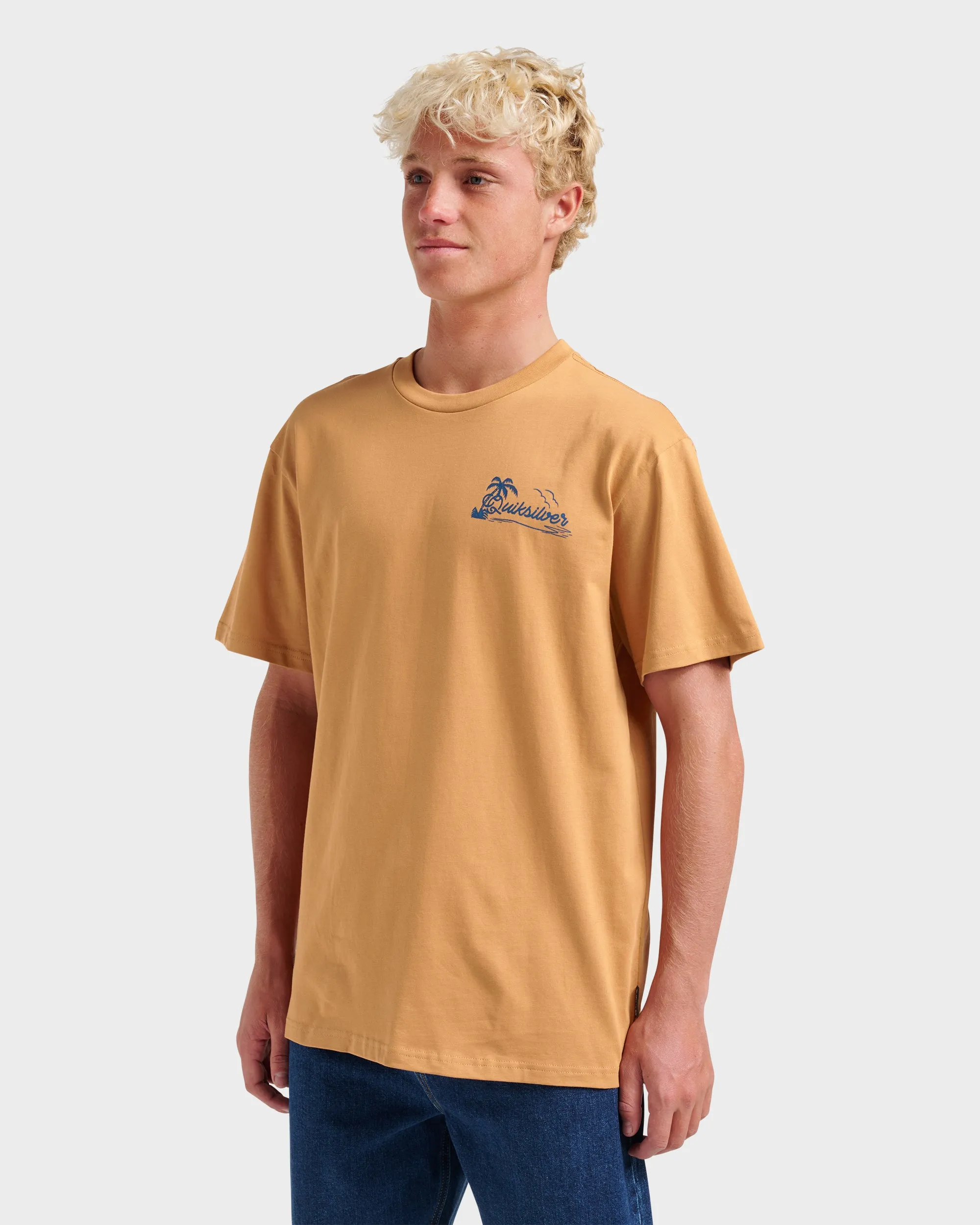 Island Vibin Classic T-shirt - Almond sold by Quiksilver product image thumbnail 3