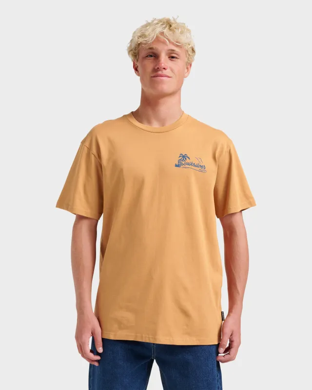 Island Vibin Classic T-shirt - Almond sold by Quiksilver