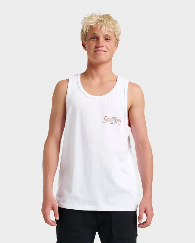 Octo Lock Tank - White made by Quiksilver