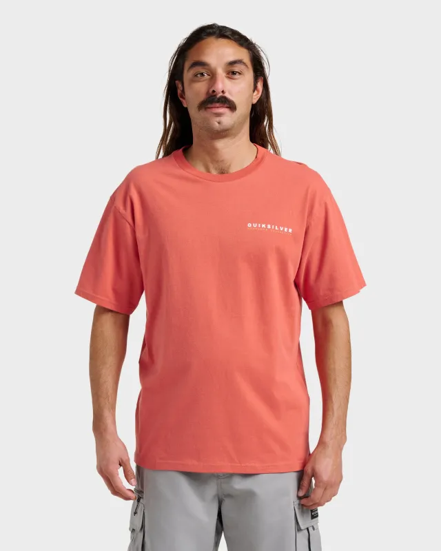 Waterman Trail Blazing Classic T-shirt - Hot Sauce sold by Quiksilver