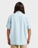 Waterman Tahiti Palms Premium Anti-Wrinkle Shirt - Sterling Blue sold by Quiksilver