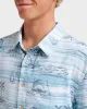 Waterman Island Daze Short Sleeve Shirt - Aqua Sea sold by Quiksilver