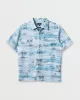 Waterman Island Daze Short Sleeve Shirt - Aqua Sea sold by Quiksilver