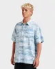 Waterman Island Daze Short Sleeve Shirt - Aqua Sea sold by Quiksilver
