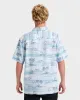Waterman Island Daze Short Sleeve Shirt - Aqua Sea sold by Quiksilver