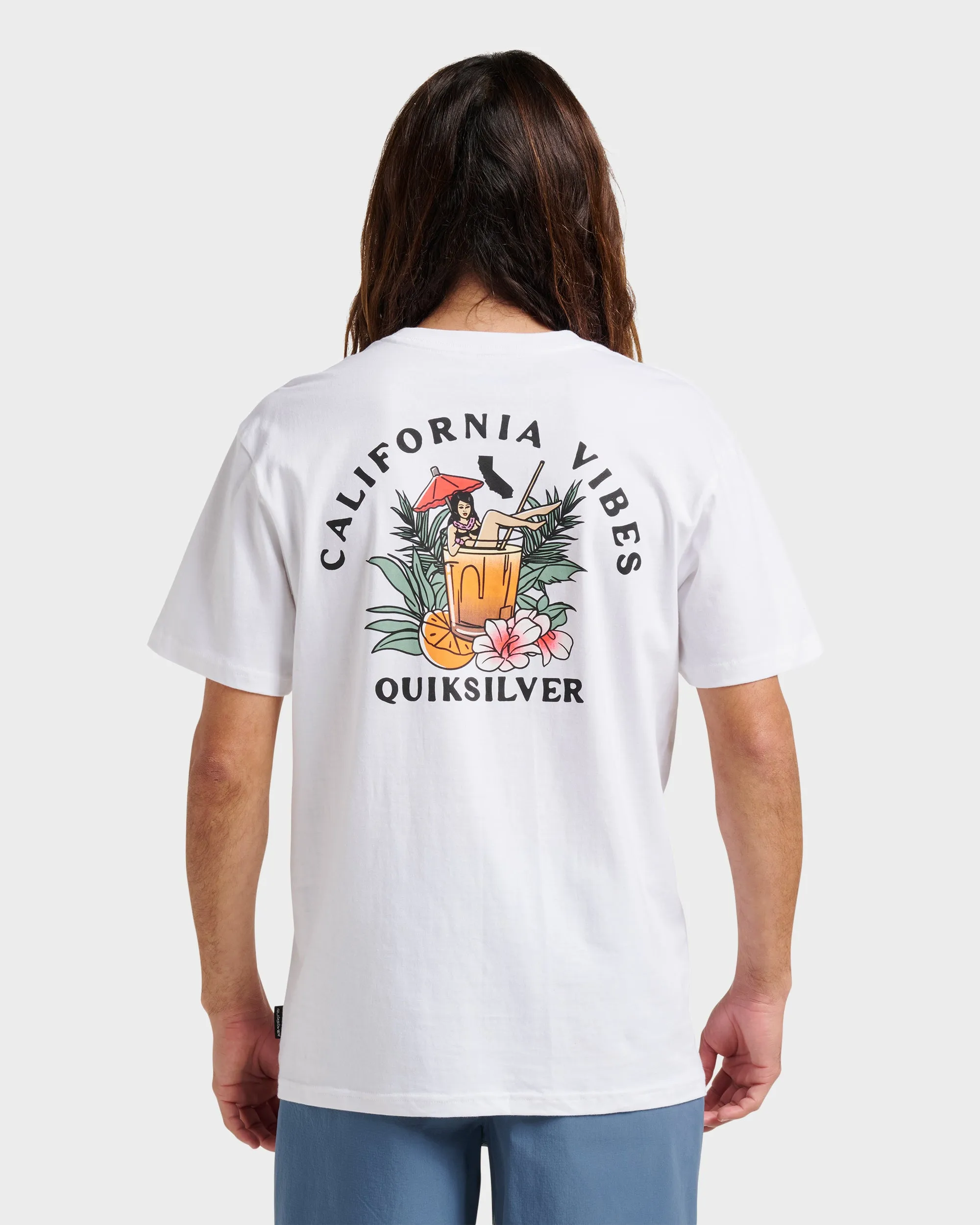 Ca California Vibes Classic T-shirt - White sold by Quiksilver product image thumbnail 2