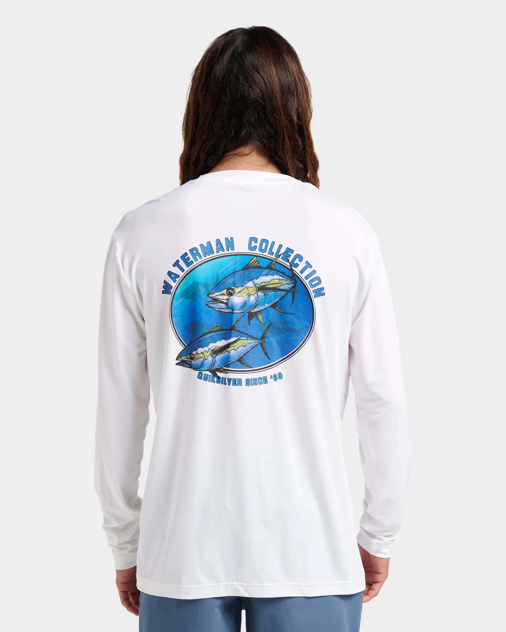 Waterman Coolbreeze Long Sleeve Surf Tee - White sold by Quiksilver product image thumbnail 2