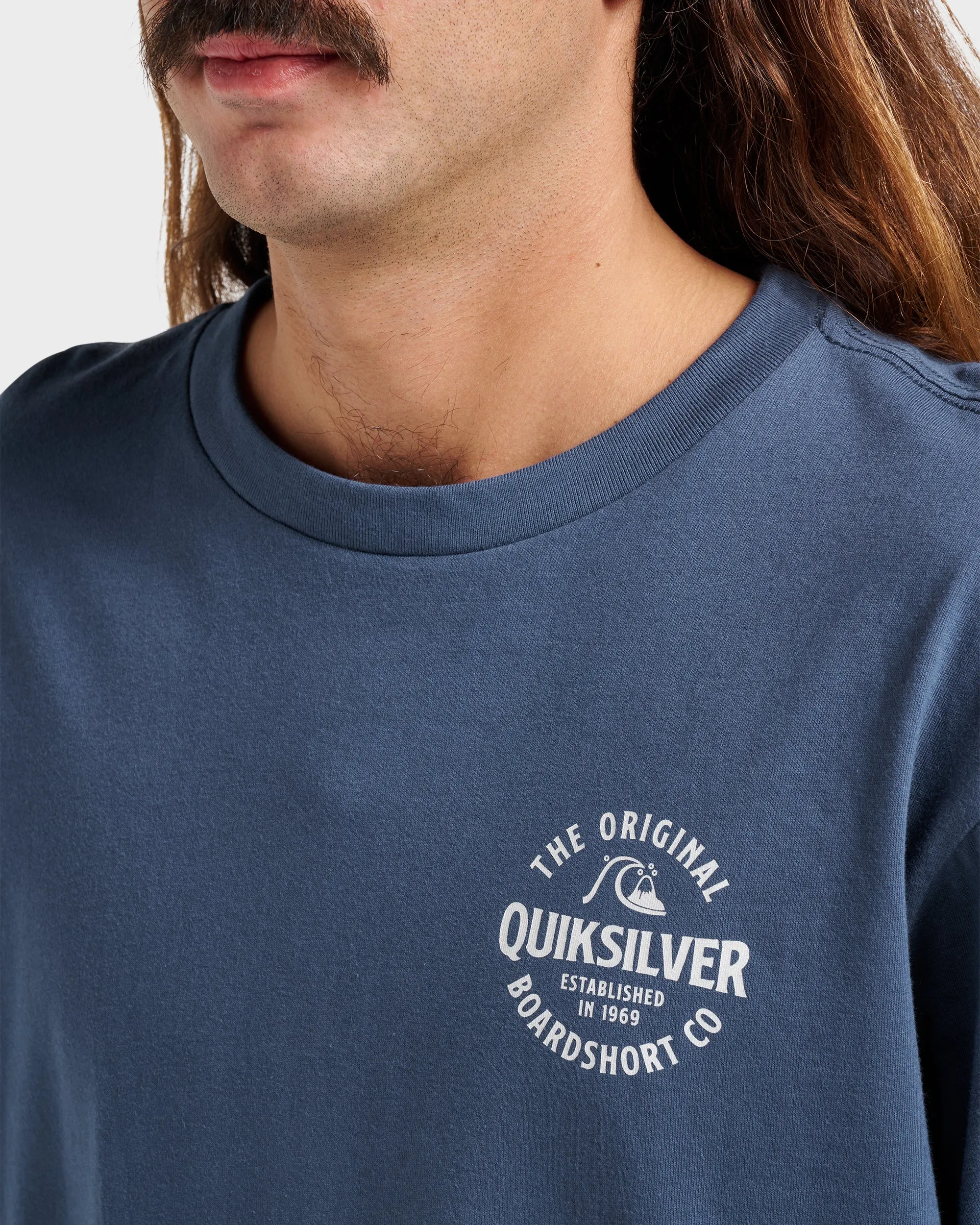 Locked Up Classic T-shirt - Navy sold by Quiksilver product image thumbnail 4