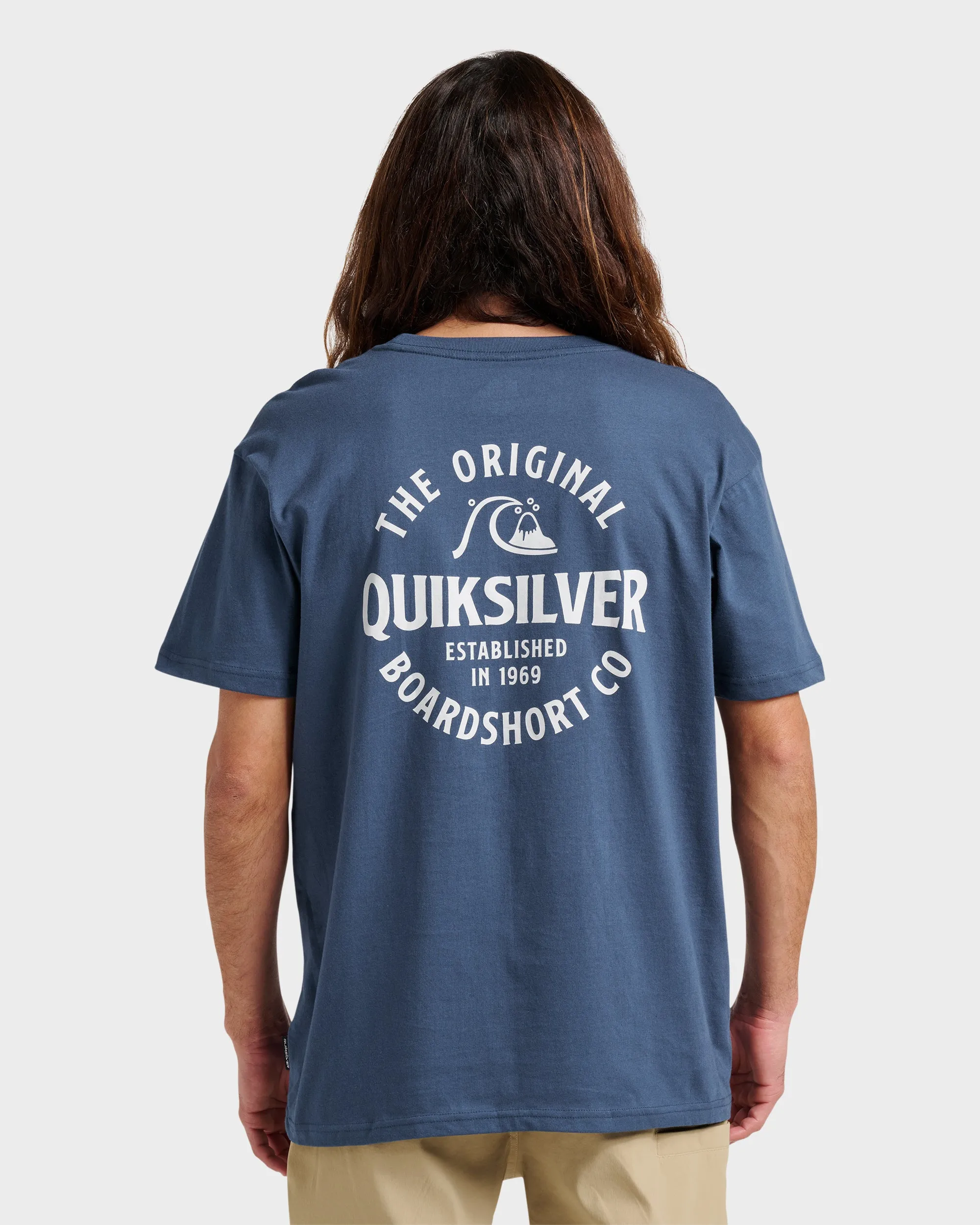 Locked Up Classic T-shirt - Navy sold by Quiksilver product image thumbnail 2