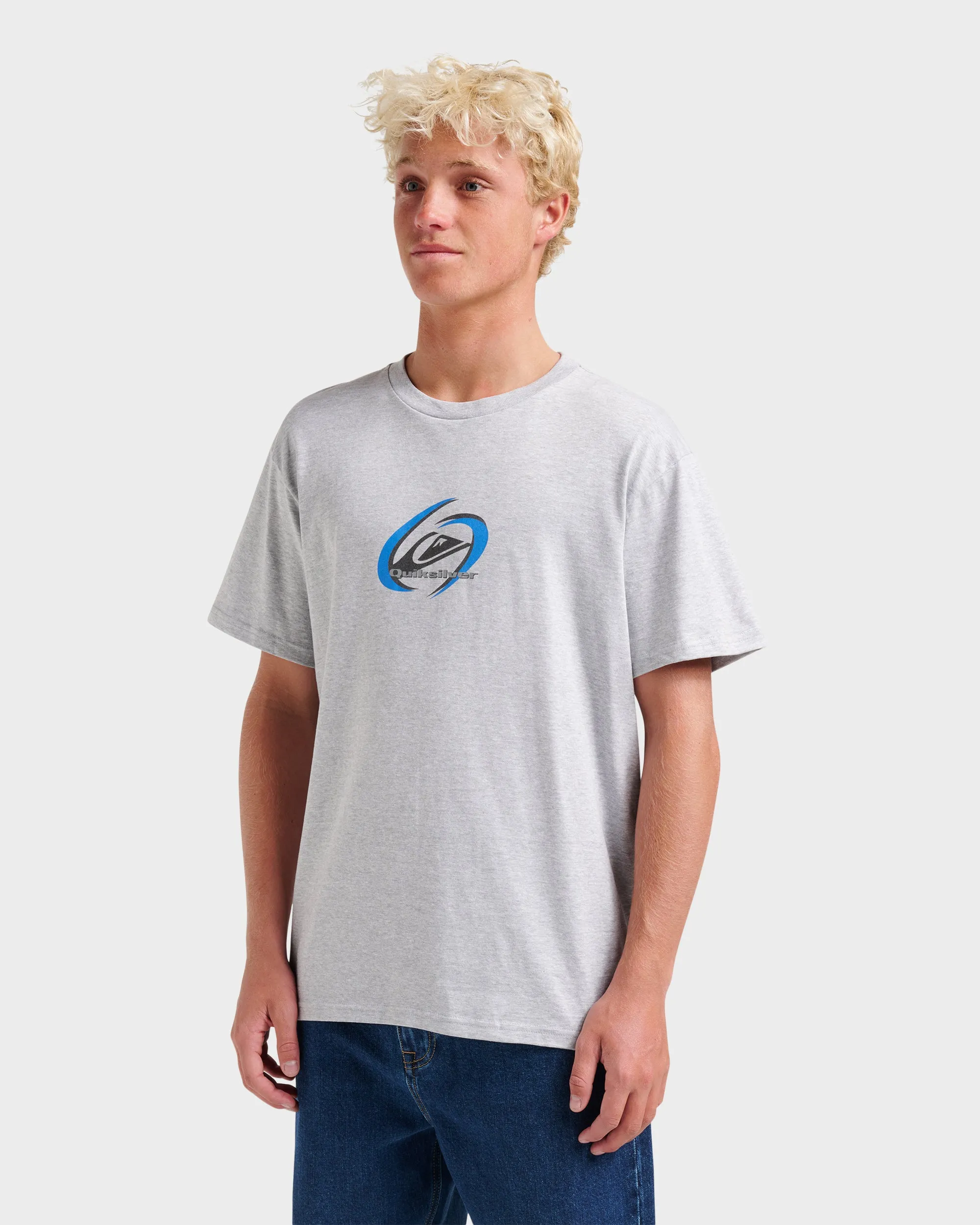 Orbital Motion Classic T-shirt - Athletic Gray sold by Quiksilver product image thumbnail 3