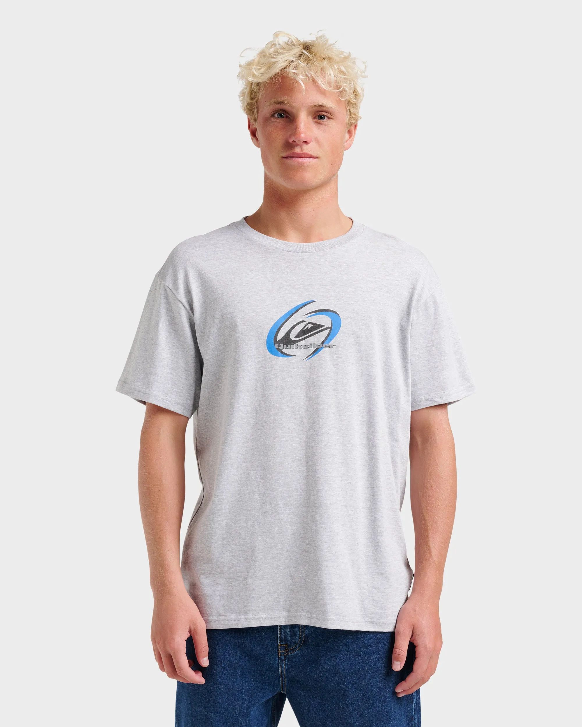 Orbital Motion Classic T-shirt - Athletic Gray sold by Quiksilver