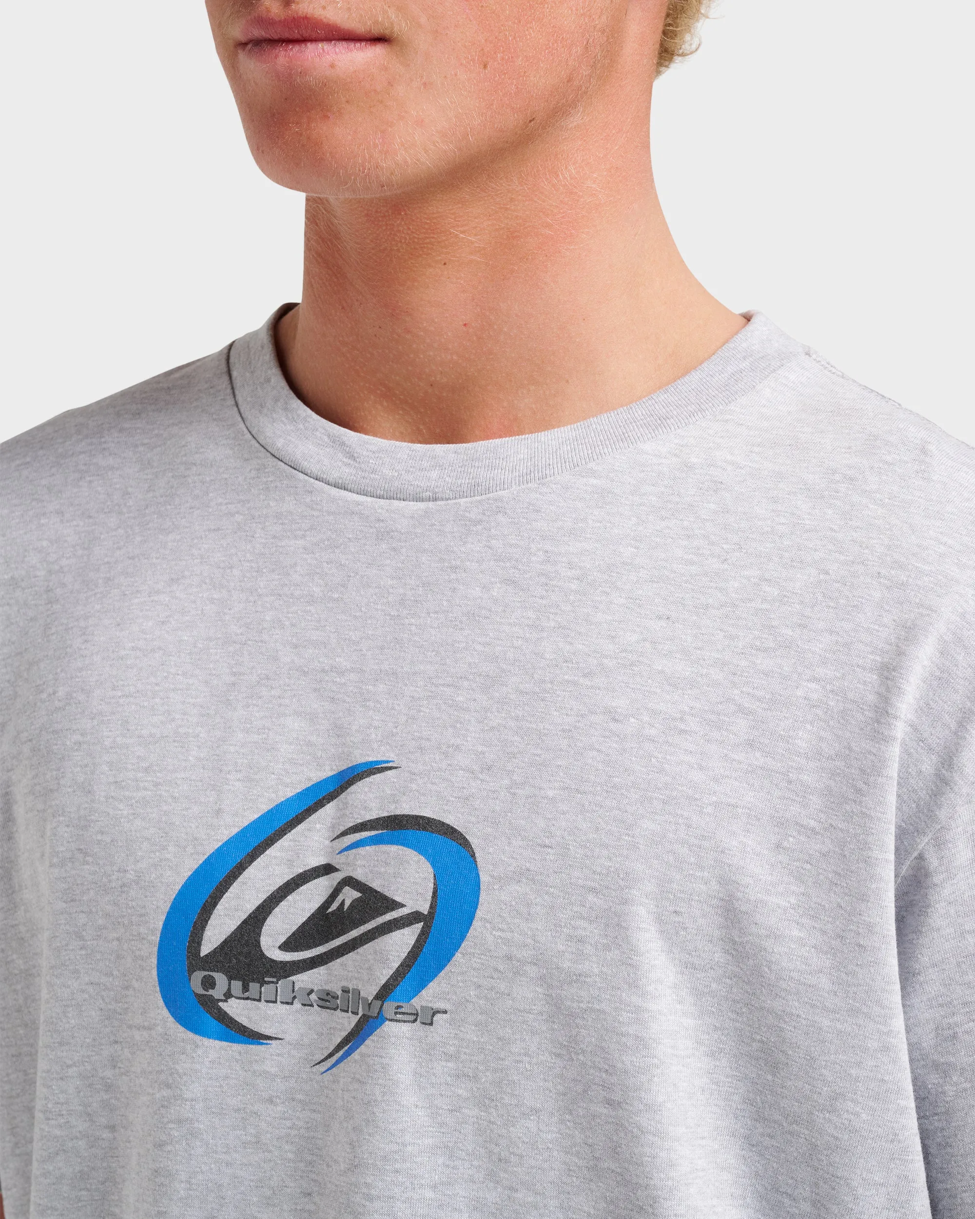 Orbital Motion Classic T-shirt - Athletic Gray sold by Quiksilver product image thumbnail 4