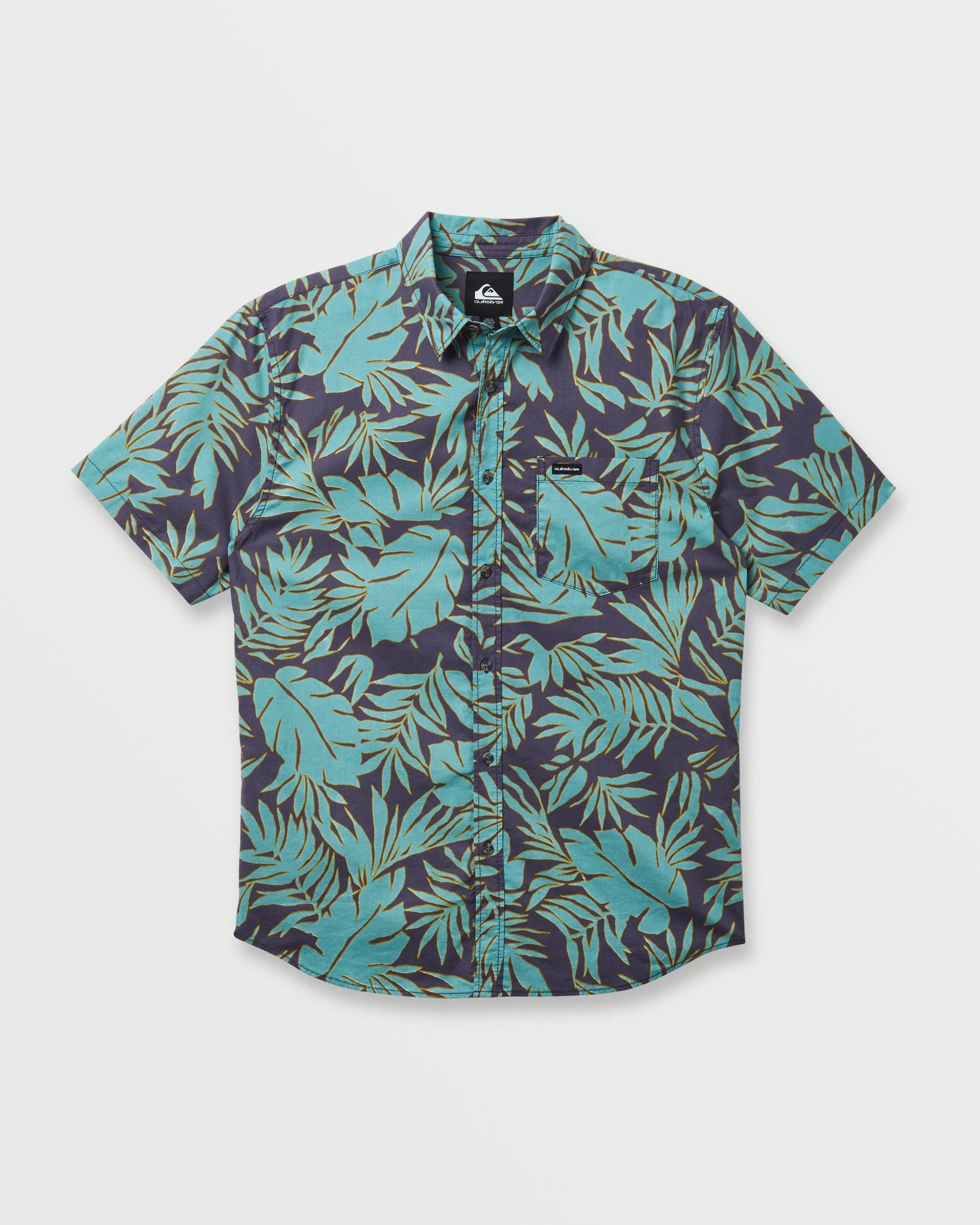 Palm Trip Classic Short Sleeve Shirt - Graystone sold by Quiksilver product image thumbnail 5