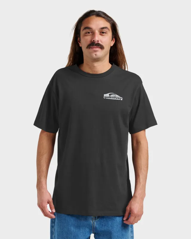 Push Threw Classic T-shirt - Black sold by Quiksilver